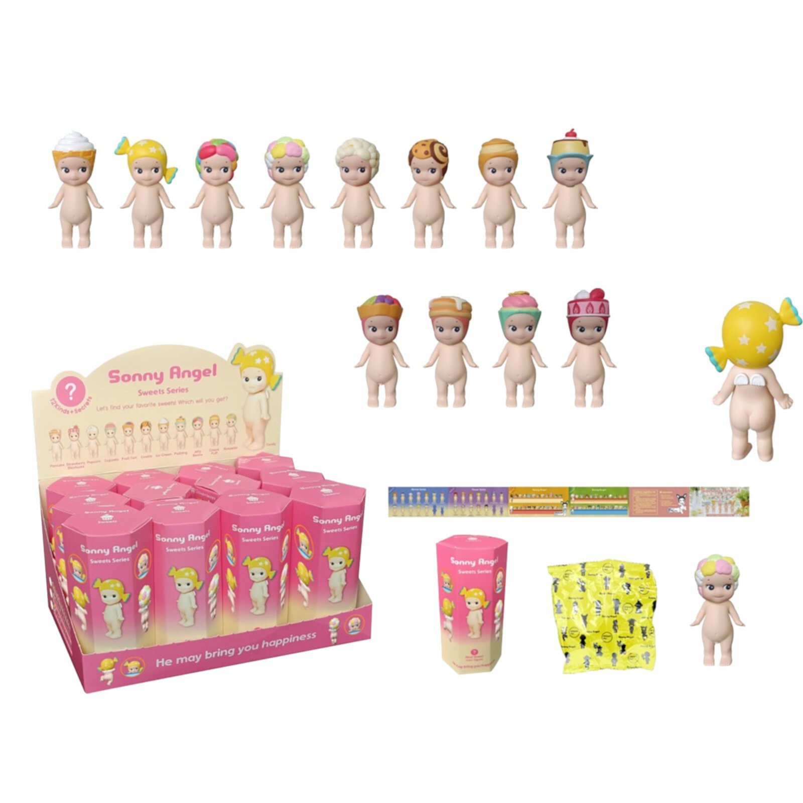 12Pcs Sonny Angel HIPPERS - Halloween Series - Original Mini Figure/Limited Edition - 1 Assorted Box - Surprise Random Figures - Cute Phone Accessories,Birthday Gifts for Kids, Boys, Girls Big Sale! BDDVIQNN