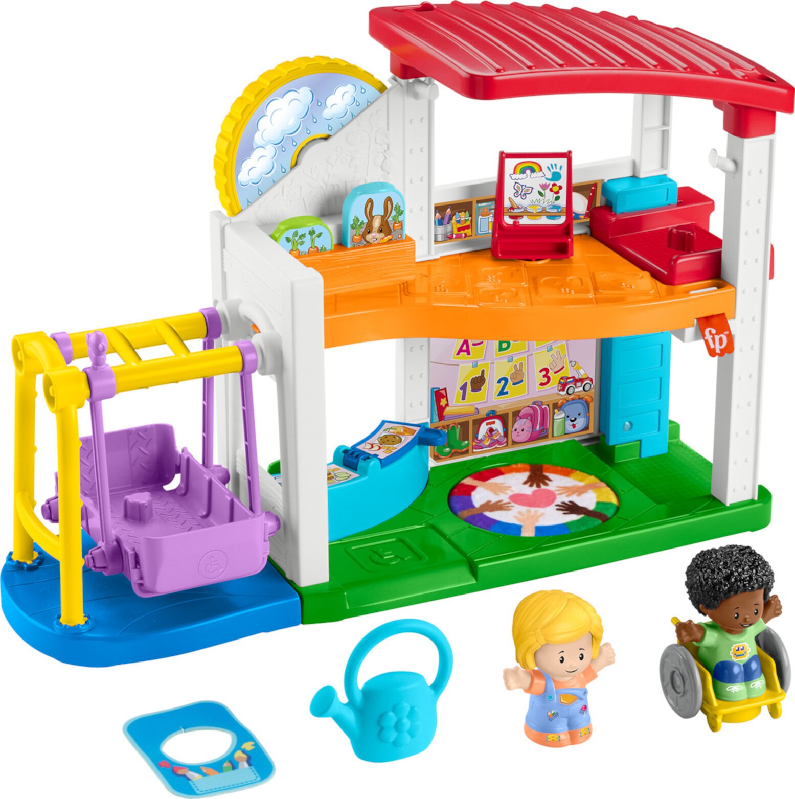 Fisher-Price Little People Play for All School Toddler Playset with Figures & Accessories Little People