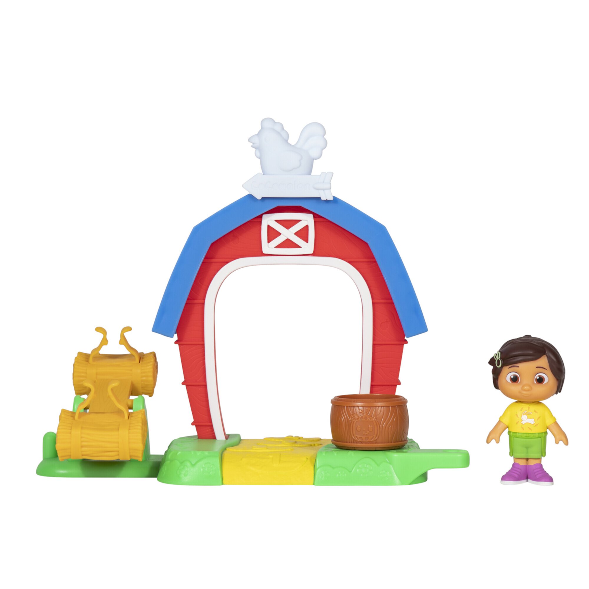 CoComelon, Fun Barn Playset, Includes Nina Figure, CoComelon Lane, Baby and Toddler Toy CoComelon