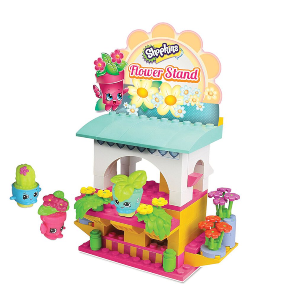 The Bridge Direct Shopkins Kinstructions - Flower Shop Building Kit Shopkins