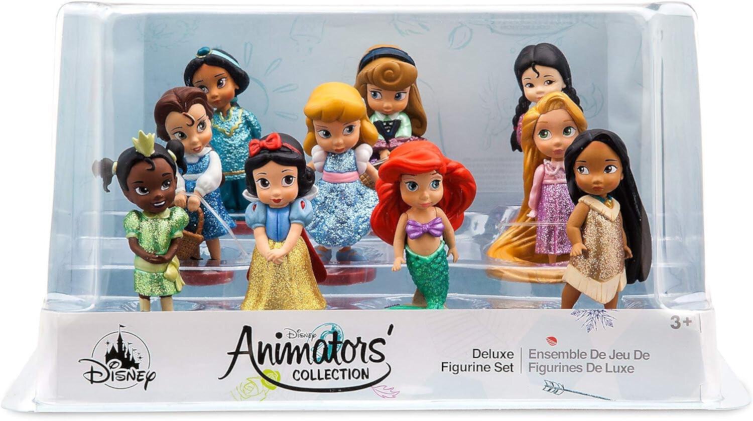 Disney Animators' Deluxe Mini Princess Collection Playset with Dolls and Figures Disney