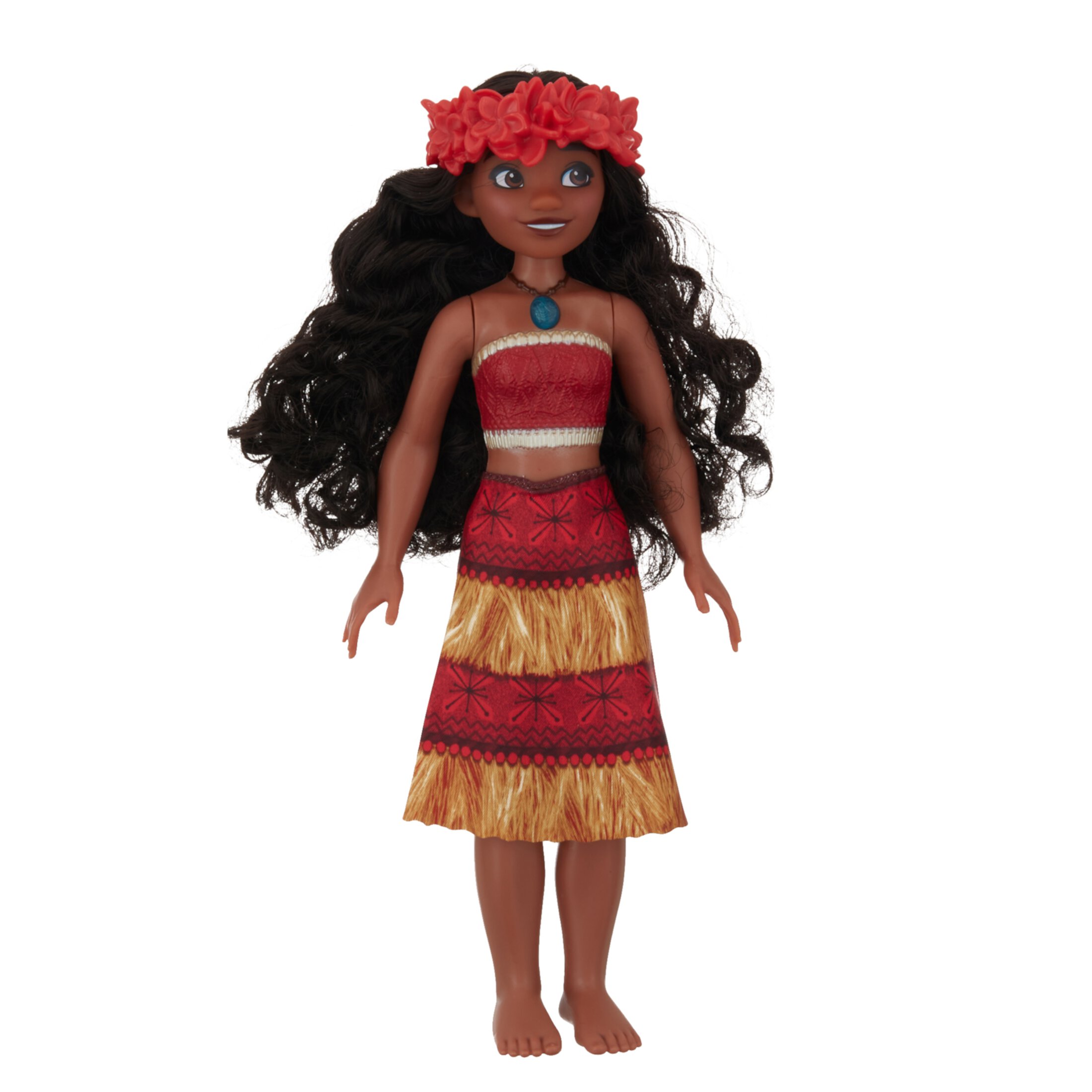 Disney Princess Musical Moana Doll with Necklace, Sings How Far I'll Go Disney Princess