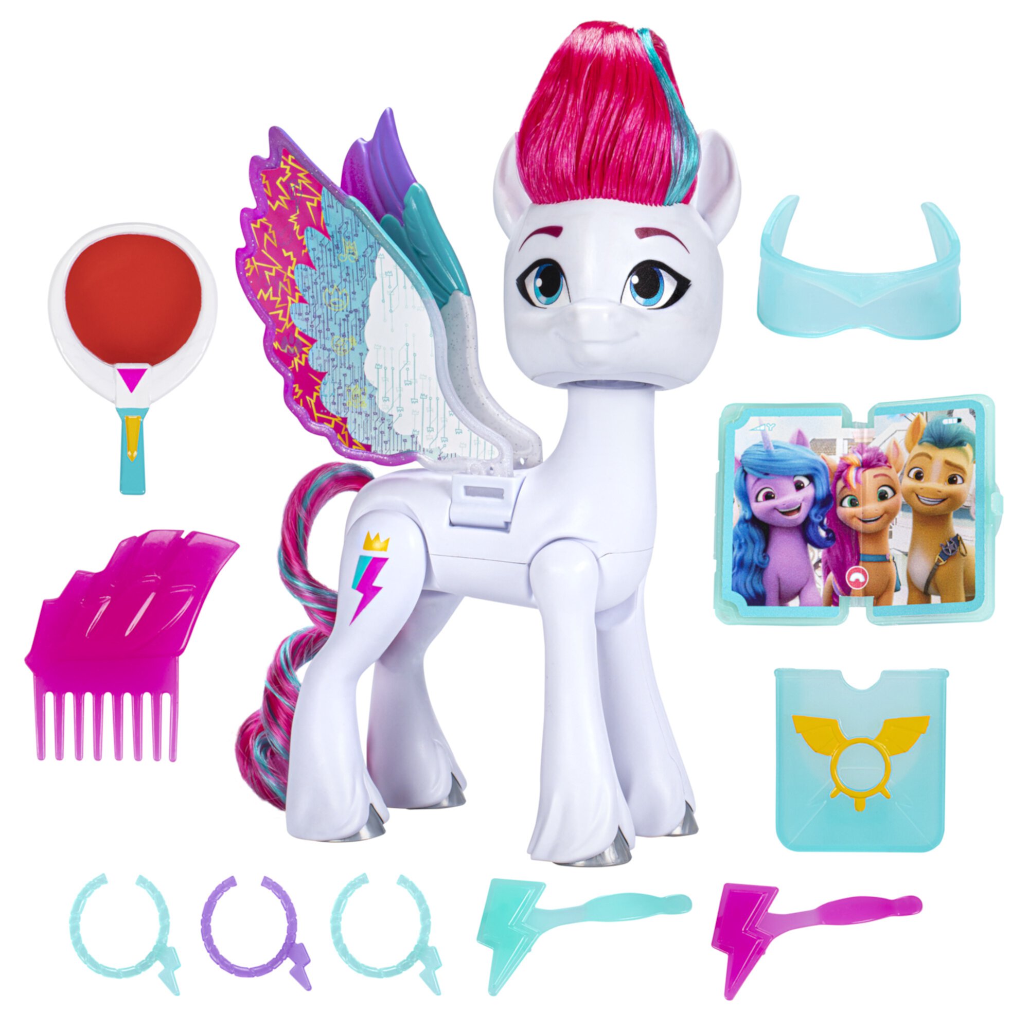 My Little Pony Toys Zipp Storm Wing Surprise Fashion Doll with Wings and Accessories My Little Pony