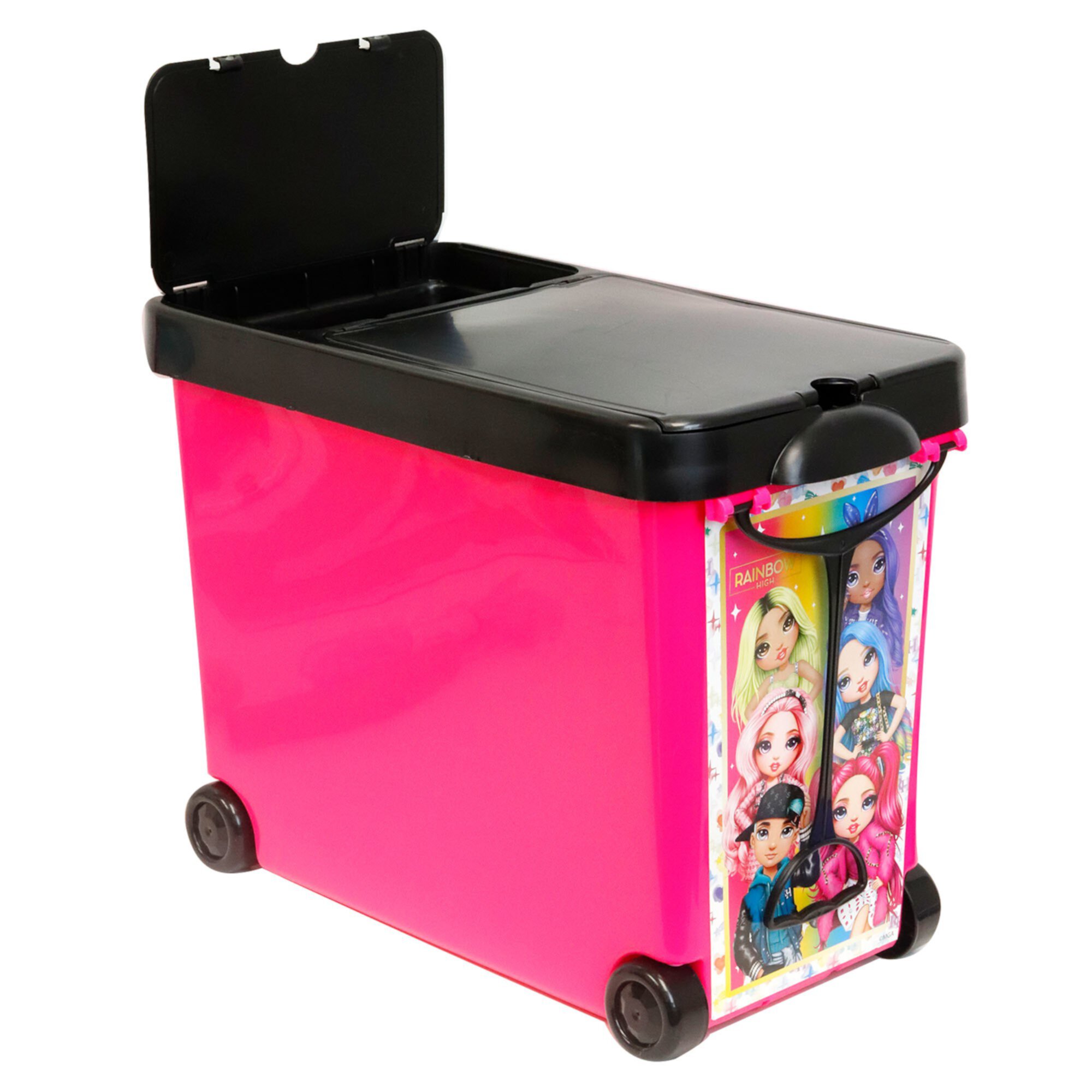 Rainbow High: Store It All Case - Tara Toys, Wheeled Doll Storage & Carrying Case Rainbow High