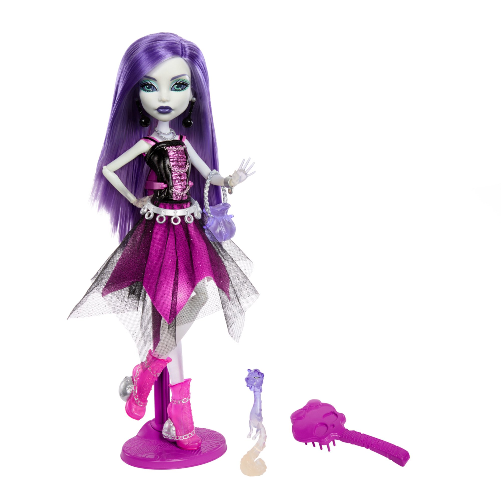 Monster High Booriginal Creeproduction Spectra Vondergeist Collectible Doll with Diary Monster High