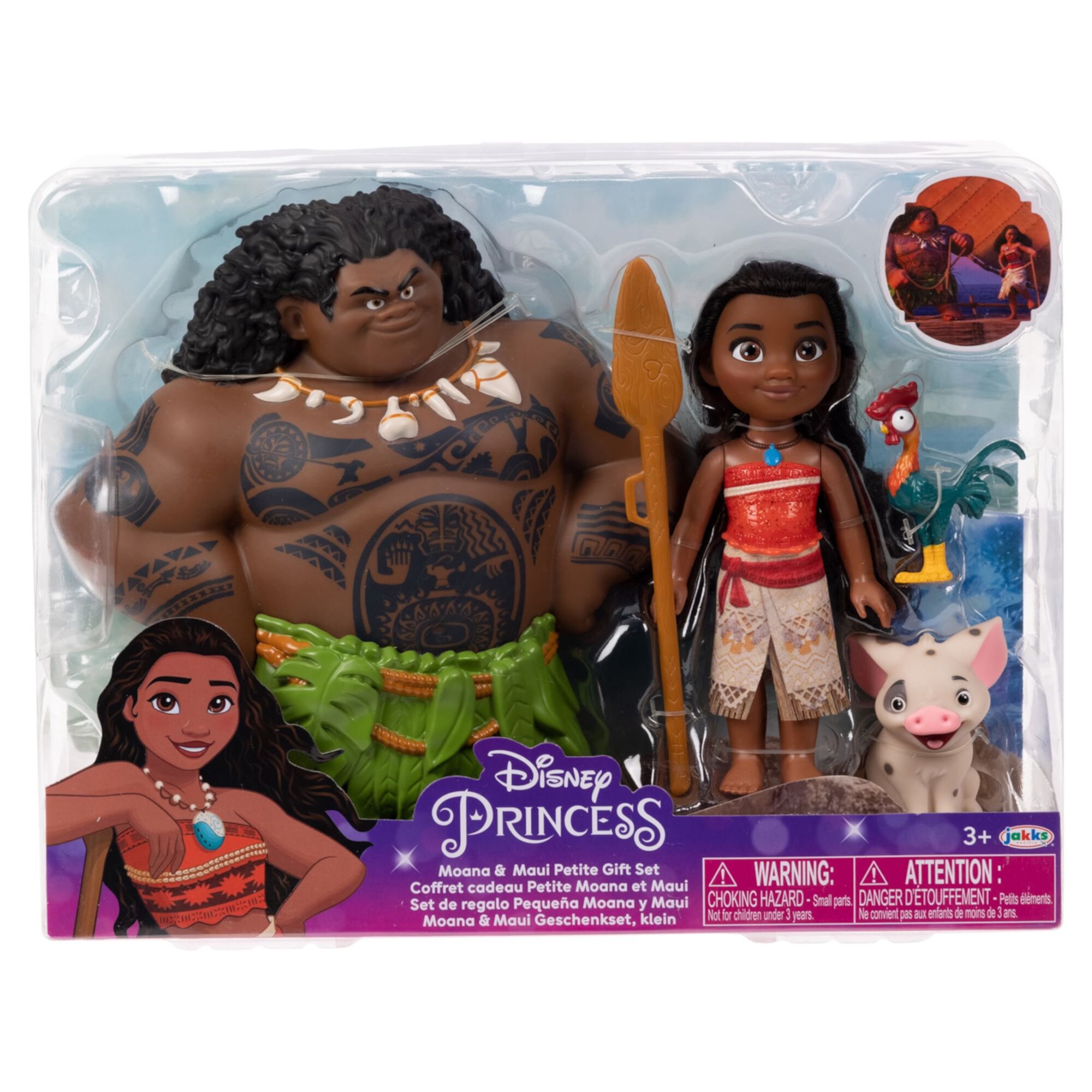 Disney Princess Moana Petite Assembled Product Height 6 inch Fashion Doll Gift Set Disney Princess