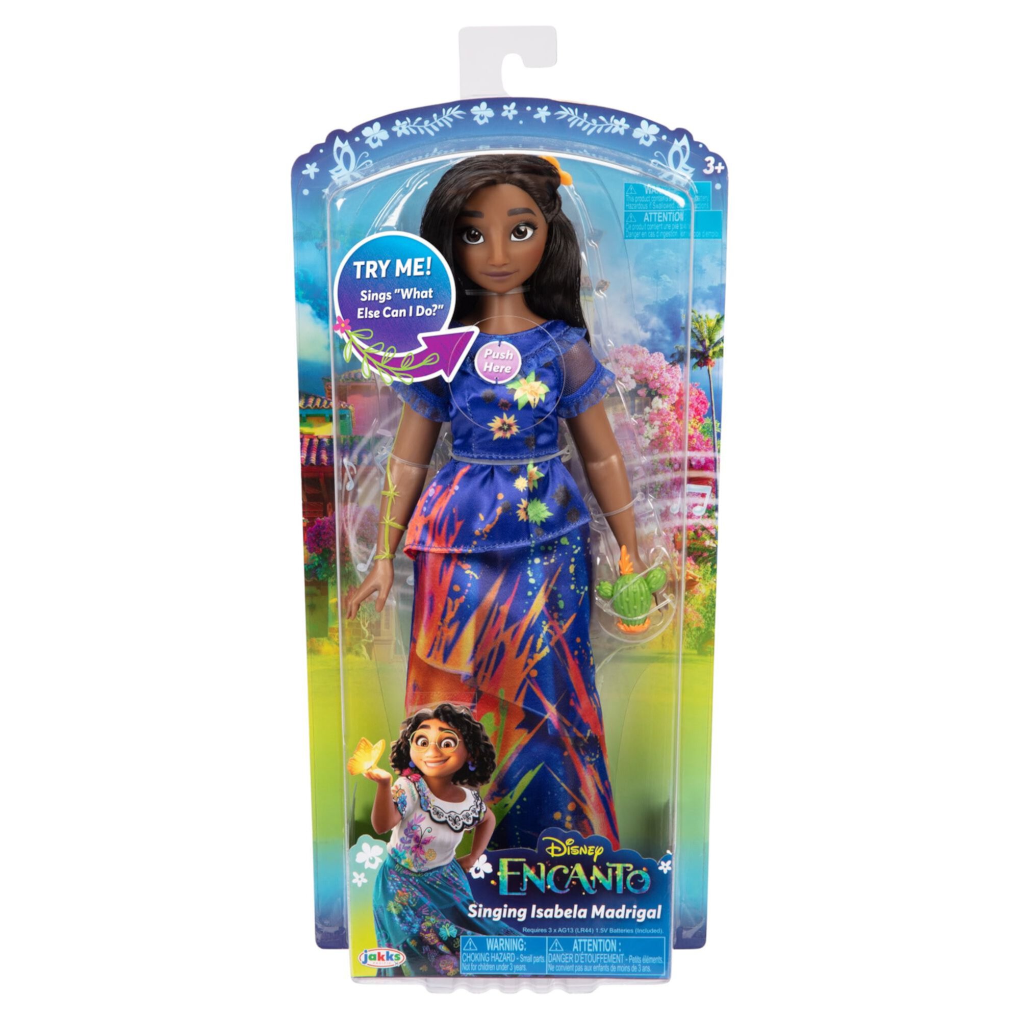 Disney's Encanto Isabela 11 inch Singing Feature Fashion Doll for Ages 3 and Up Encanto