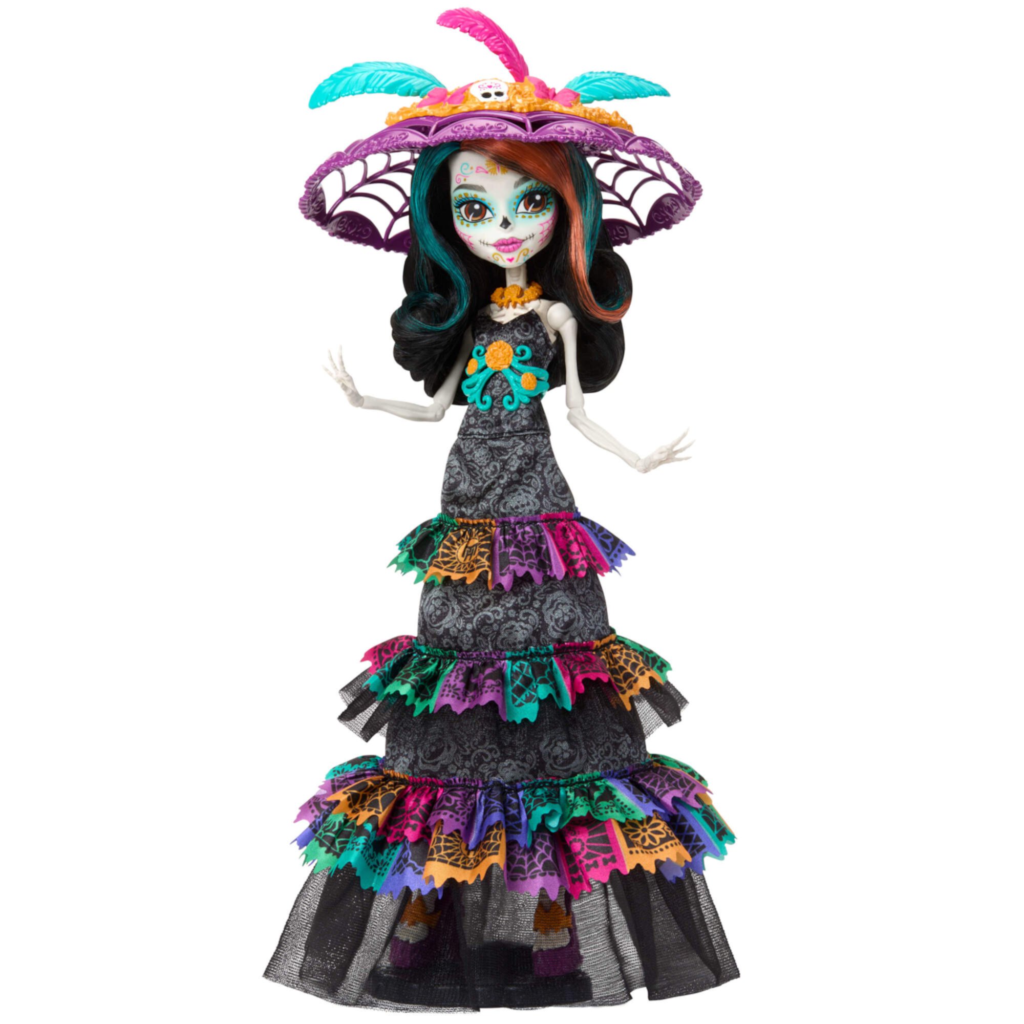 Monster High Skelita Calaveras Howliday Collectible Doll, Día De Muertos 2024 Monster High