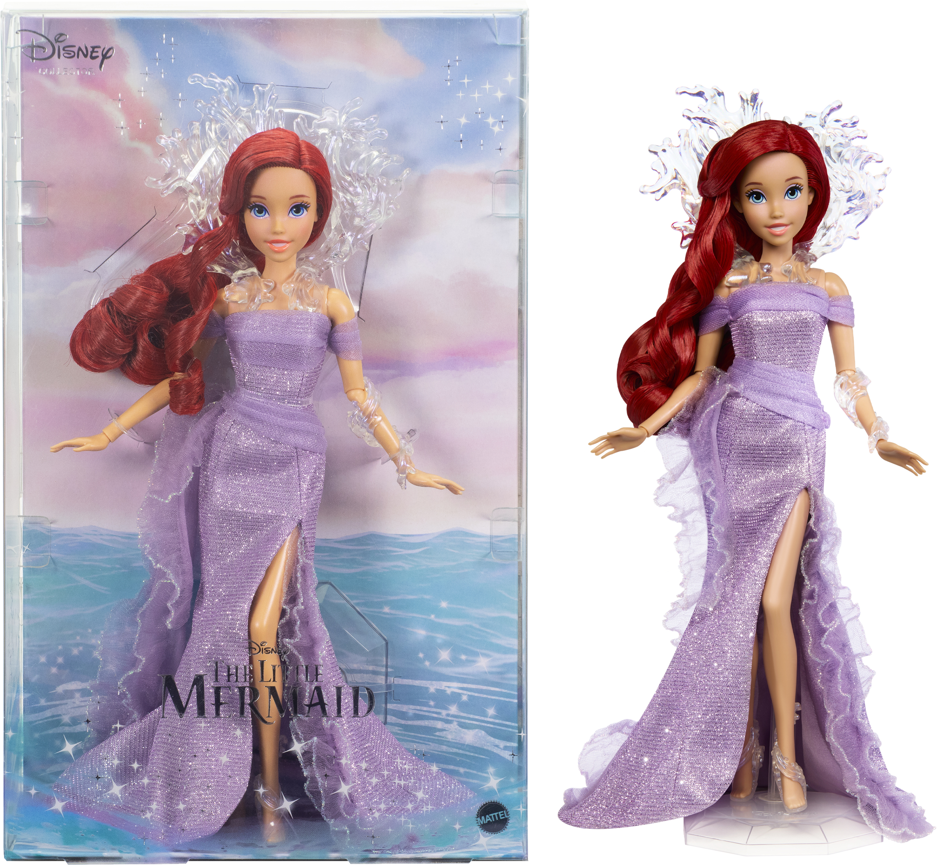 Disney Collector The Little Mermaid Ariel 35th Anniversary Doll, Gifts for Kids and Collectors Disney Princess