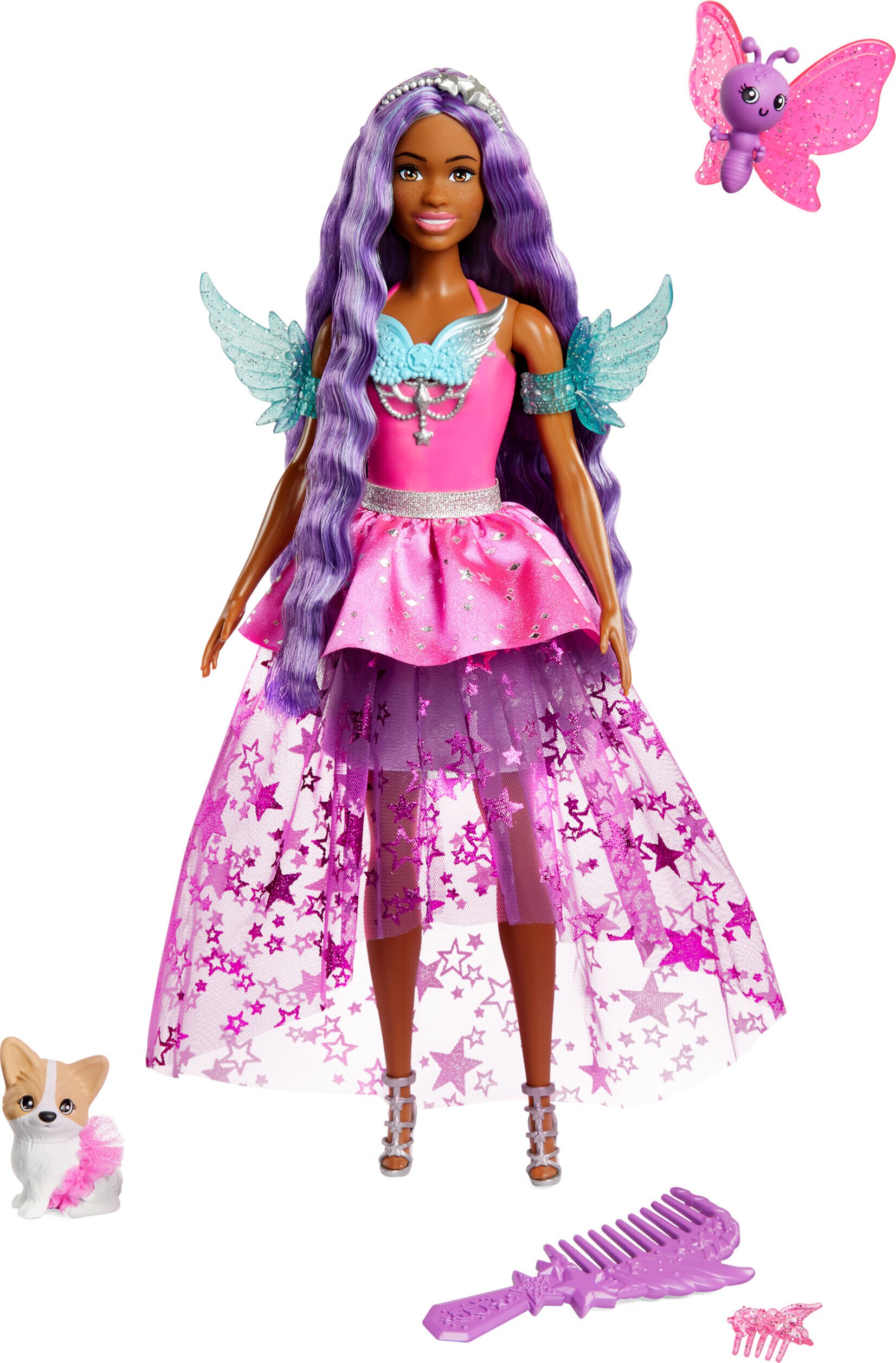 Barbie Doll with 2 Fantasy Pets, Barbie “Brooklyn” From Barbie A Touch of Magic Visit the Barbie Store