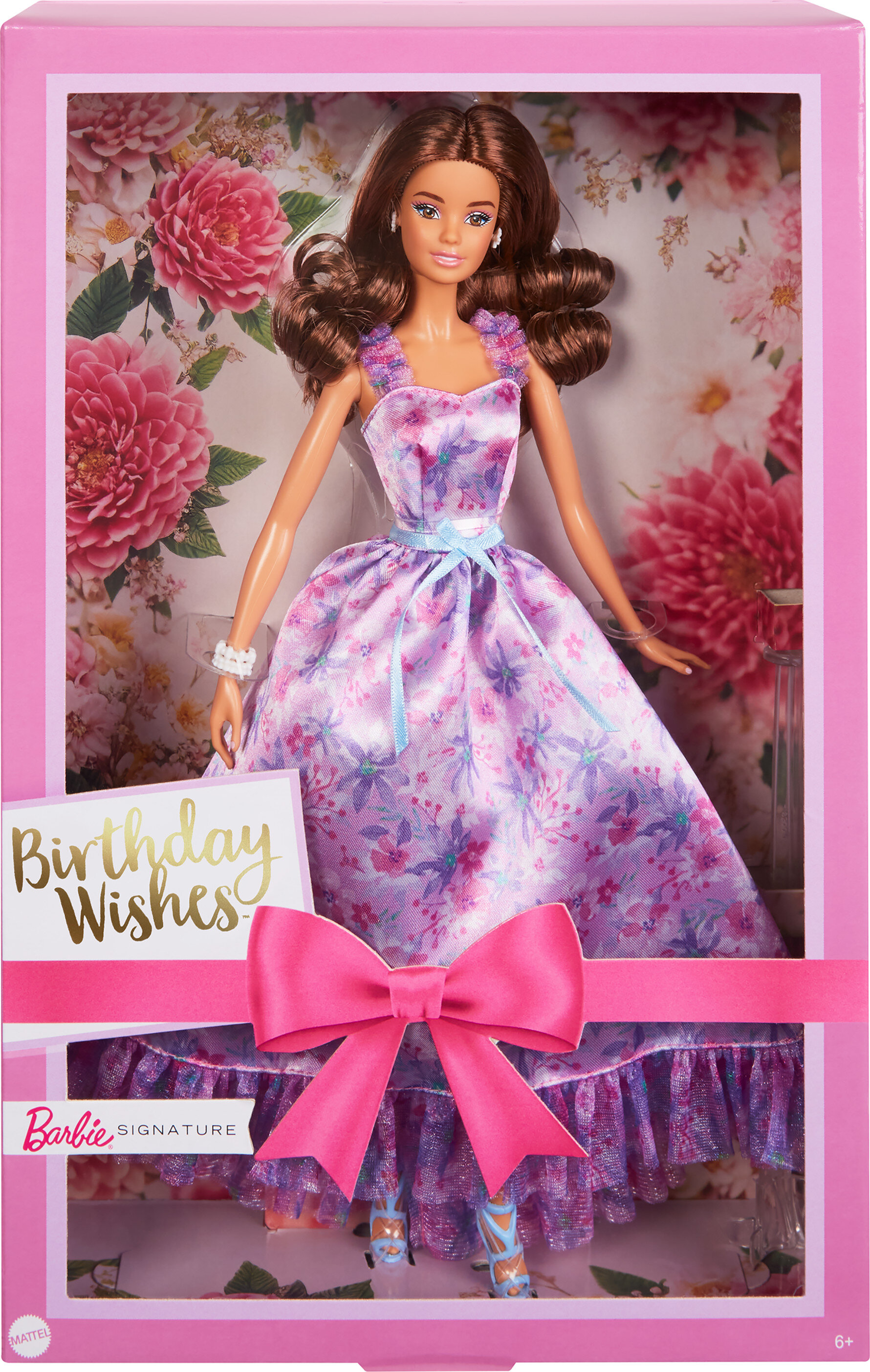 Barbie Signature Birthday Wishes Collectible Doll in Lilac Dress with Giftable Packaging Visit the Barbie Store