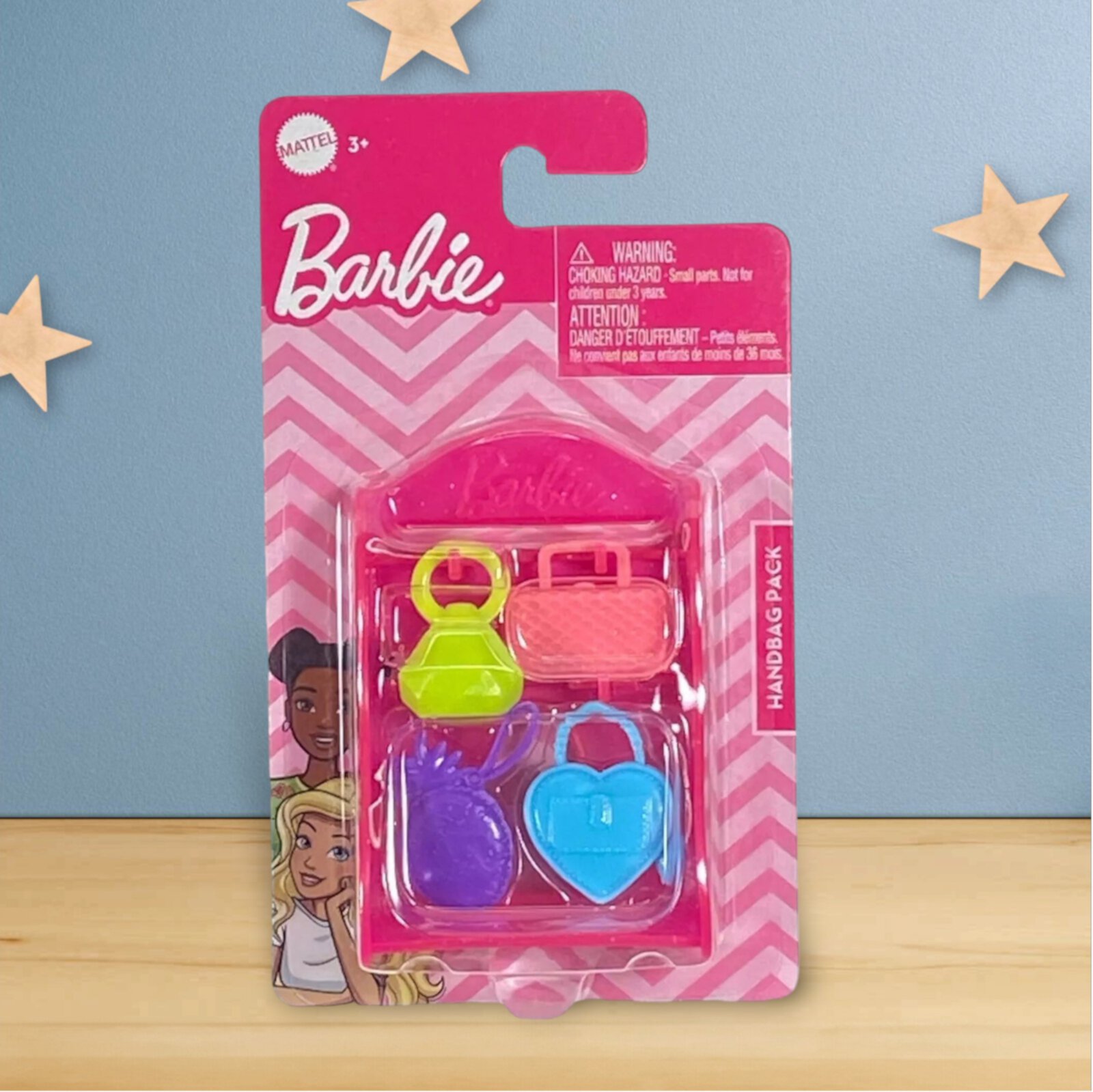 Barbie- Handbag Pack - Shelf with 4 Handbags Unknown