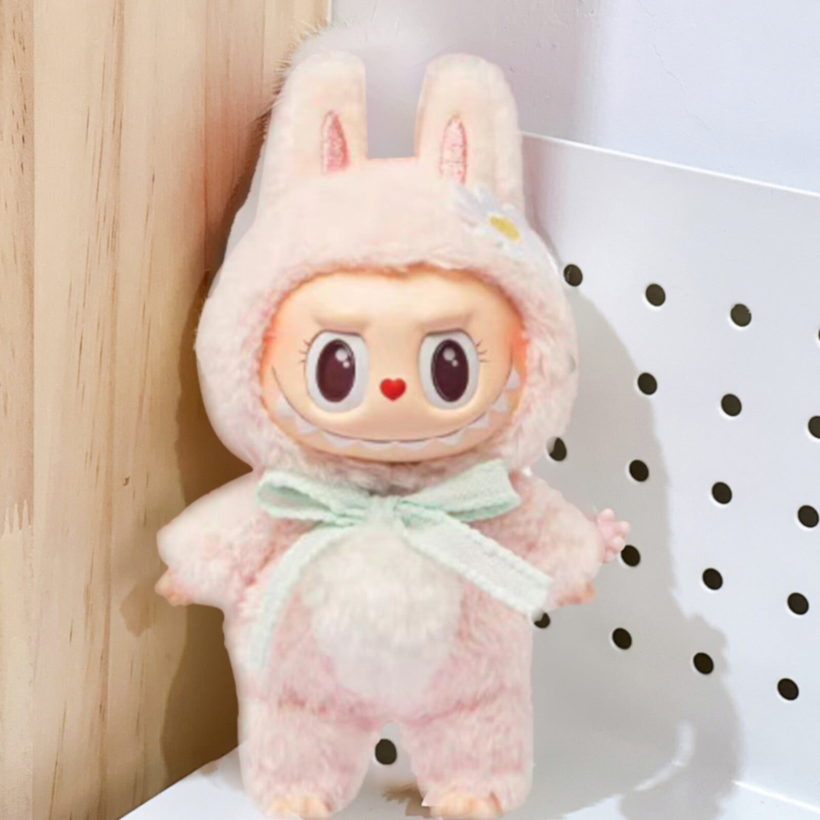 Pop Mart Plush Keychain Series, Pop Mart Labubu Doll, Cute Little Monster Labubu Stuffed Animals Toy for Festival Home Decor,Christmas Collectible Toy 1Pc Yinmgmhj