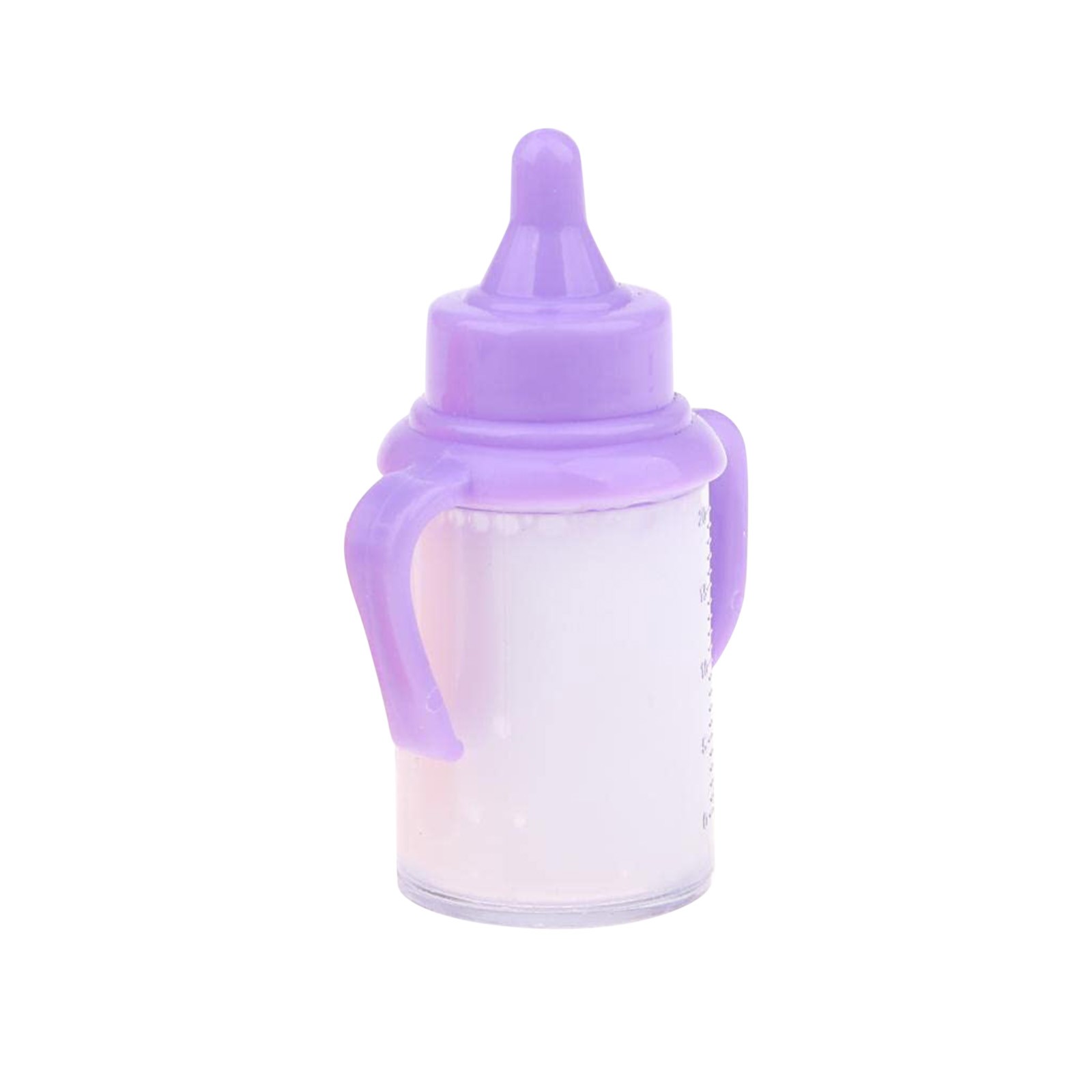 Sandistore Wake up Early Mug 2pcs Baby Dolls Feeding Bottle Set Doll Accessory Disappearing Milk Juice Pretend Play Toy For Kids 45ml Peepshow Sandistore