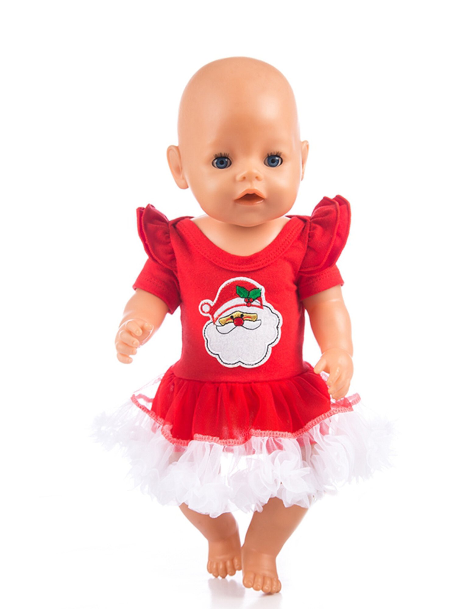 Christmas Doll Outfit Dress Clothes Accessories Lot For 18 inch American Girl Our Generation My Life Doll Licupiee