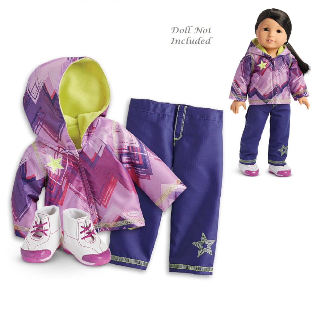 American Girl Doll Outfit Star of the Slopes Snowboarding Ski for 18" Truly Me Dolls (Doll not Included) American Girl