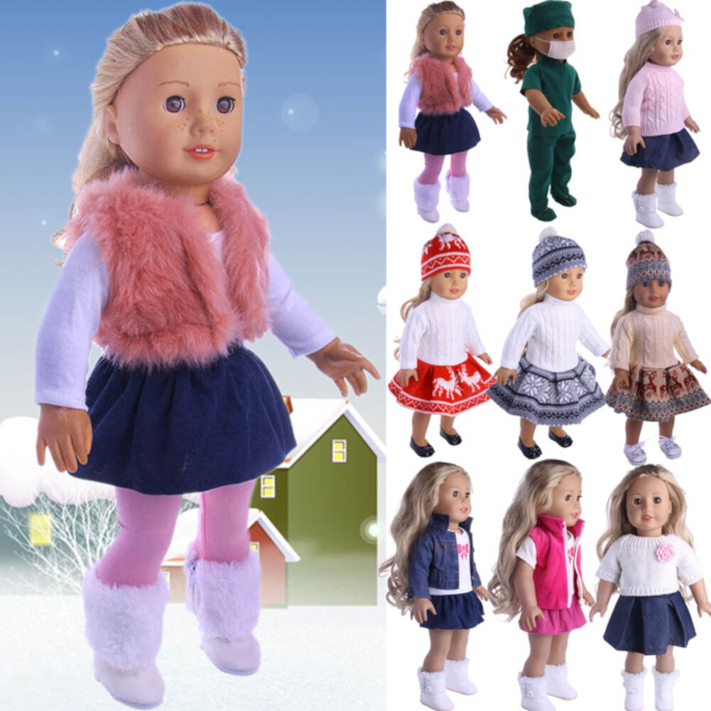 Outfit Dress Clothes for 18'' American Girl Our Generation My Life Doll Vigorbear