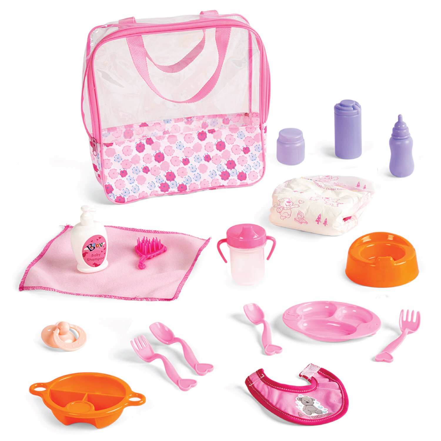 Kidoozie Just Imagine Doll Care Playset, Baby Doll Accessories, Ages 3+ Kidoozie