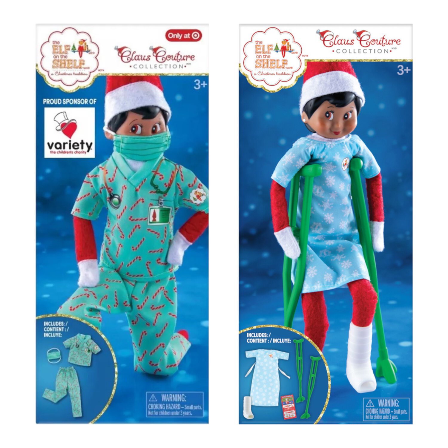 The Elf on the Shelf Claus Couture All Better Bundle: Elf Care Kit and Elf Care Hero Visit the The Elf on the Shelf Store