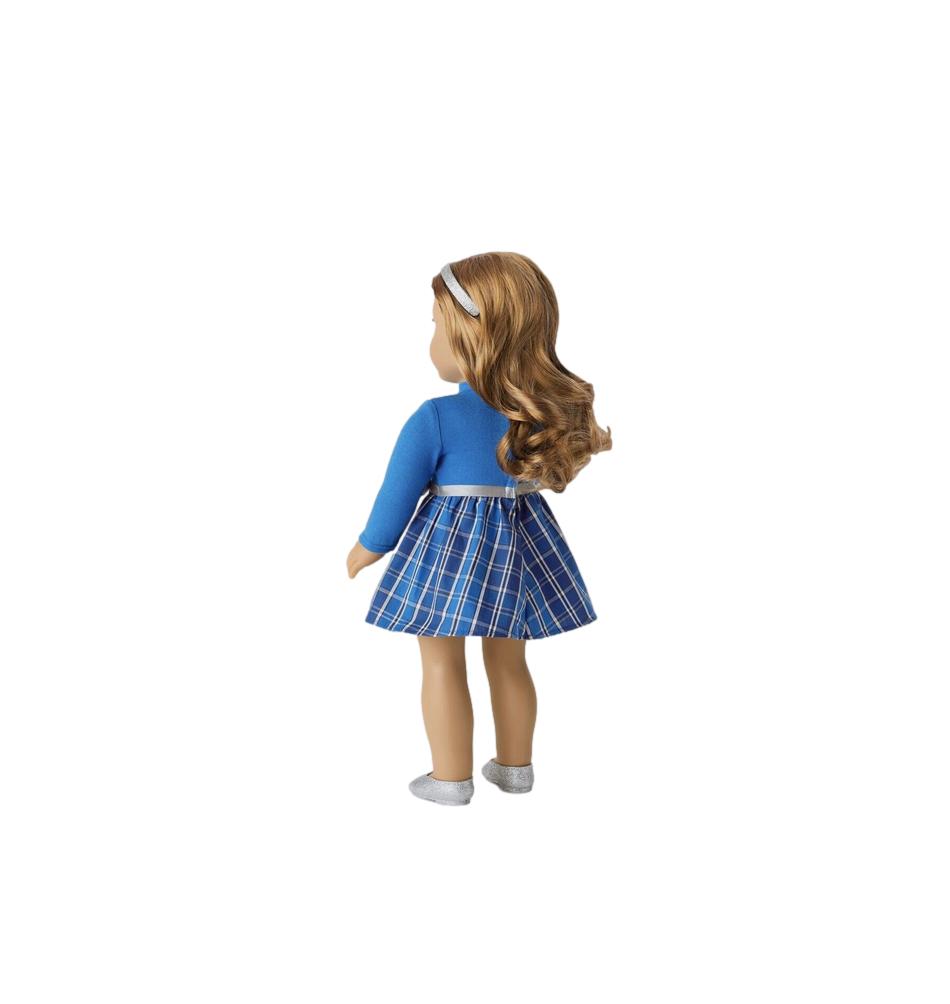 American Girl Doll Outfit Star and Snow Dress for 18" Truly Me Dolls (Doll not Included) American Girl