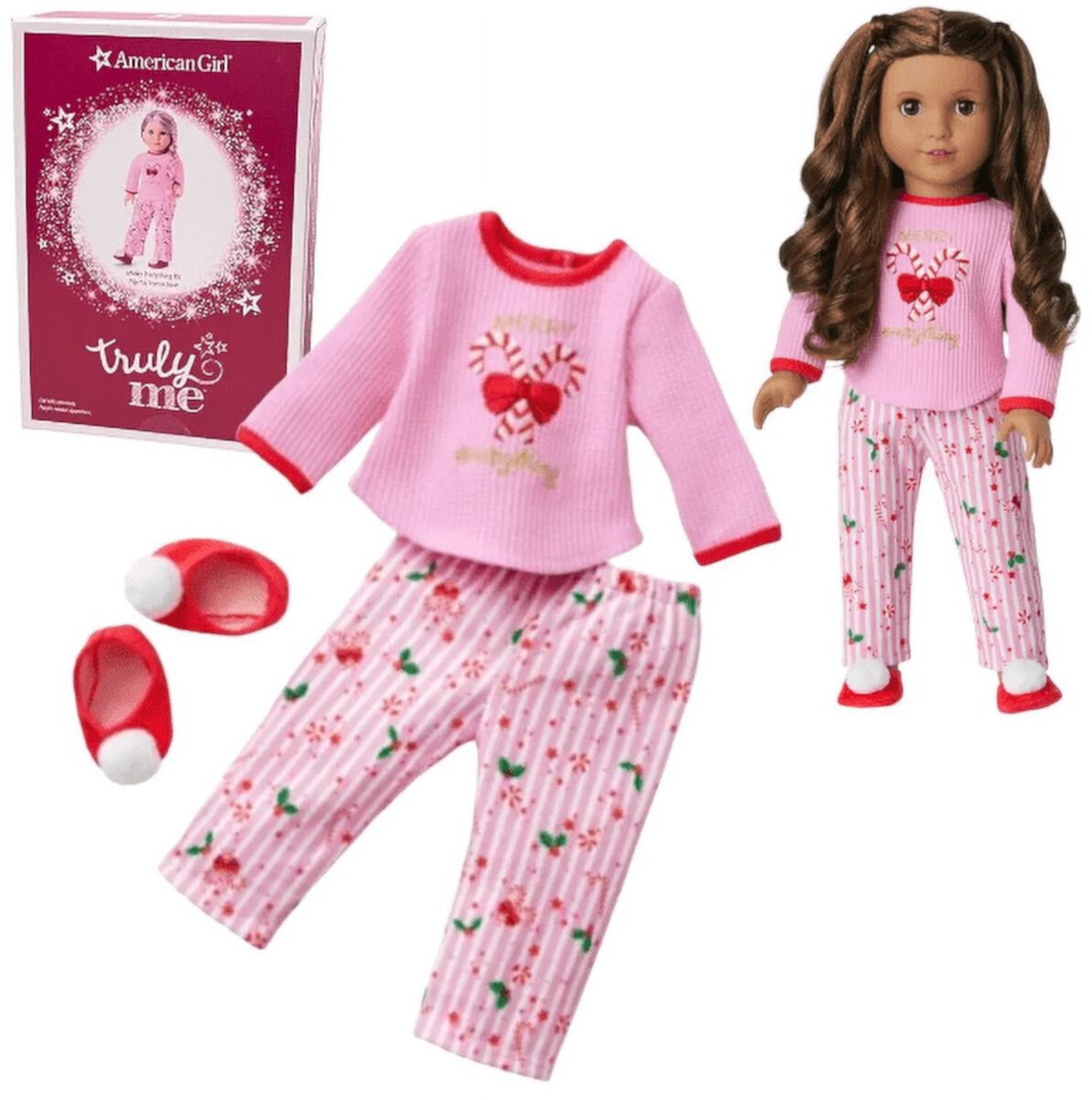 American Girl True Me Merry Everything PJs para Muñecas de 18 Pulgadas (Muñeca No Incluida) American Girl