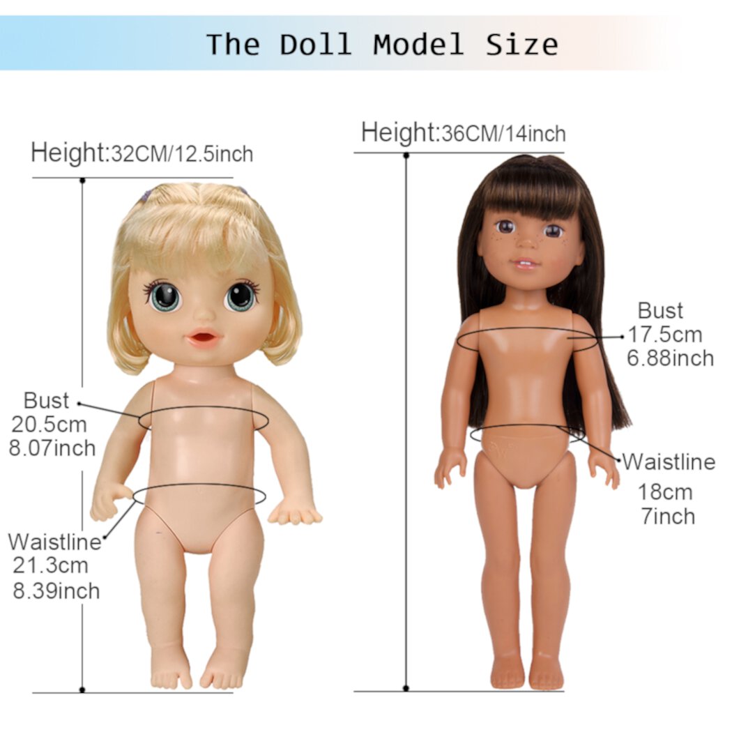 12set Small Baby Doll Clothes for 10-12 inch Doll like Alive Baby (No Doll, Suit Non-Electric Dolls) Ebuddy