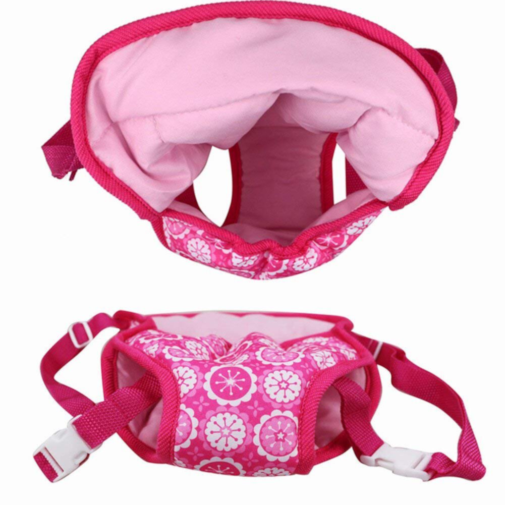 Amerteer Baby Doll Carrier Backpack Doll Accessories Front/Back Carrier With Straps- Fits 15 To 18 Inch Dolls Amerteer