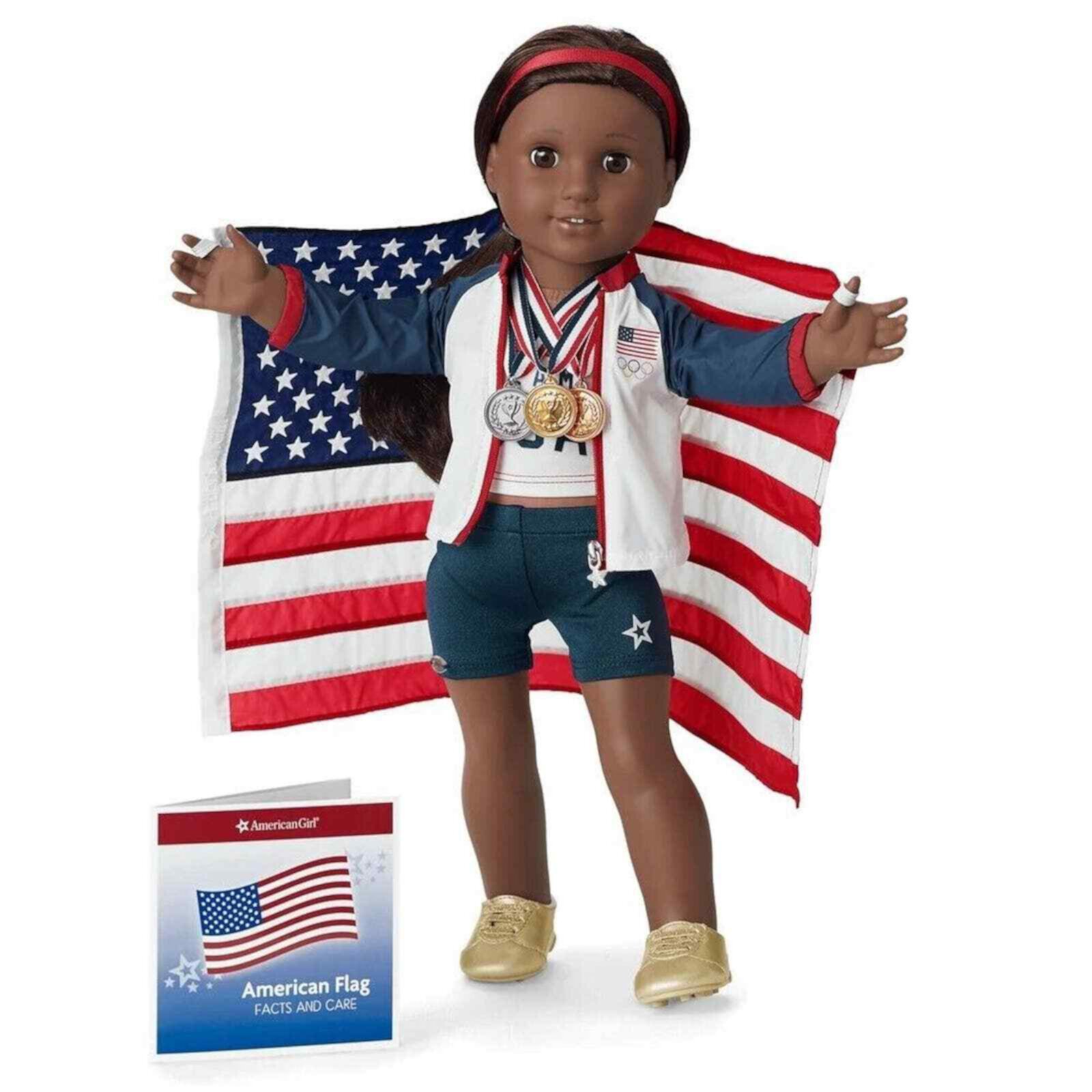 American Girl Team USA Medal Ceremony Clothes Outfit Set American Girl