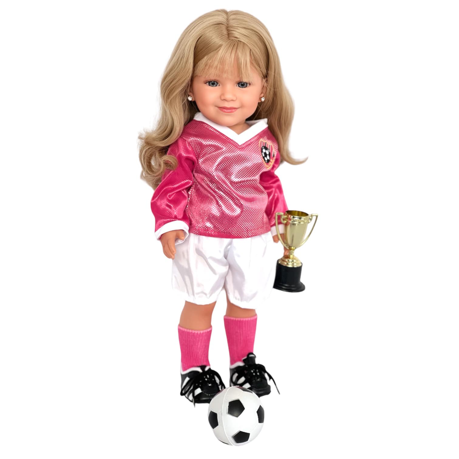 18 Inch Doll Clothes- Pink Soccer Outfit Fits 18 Inch Dolls My Brittany's