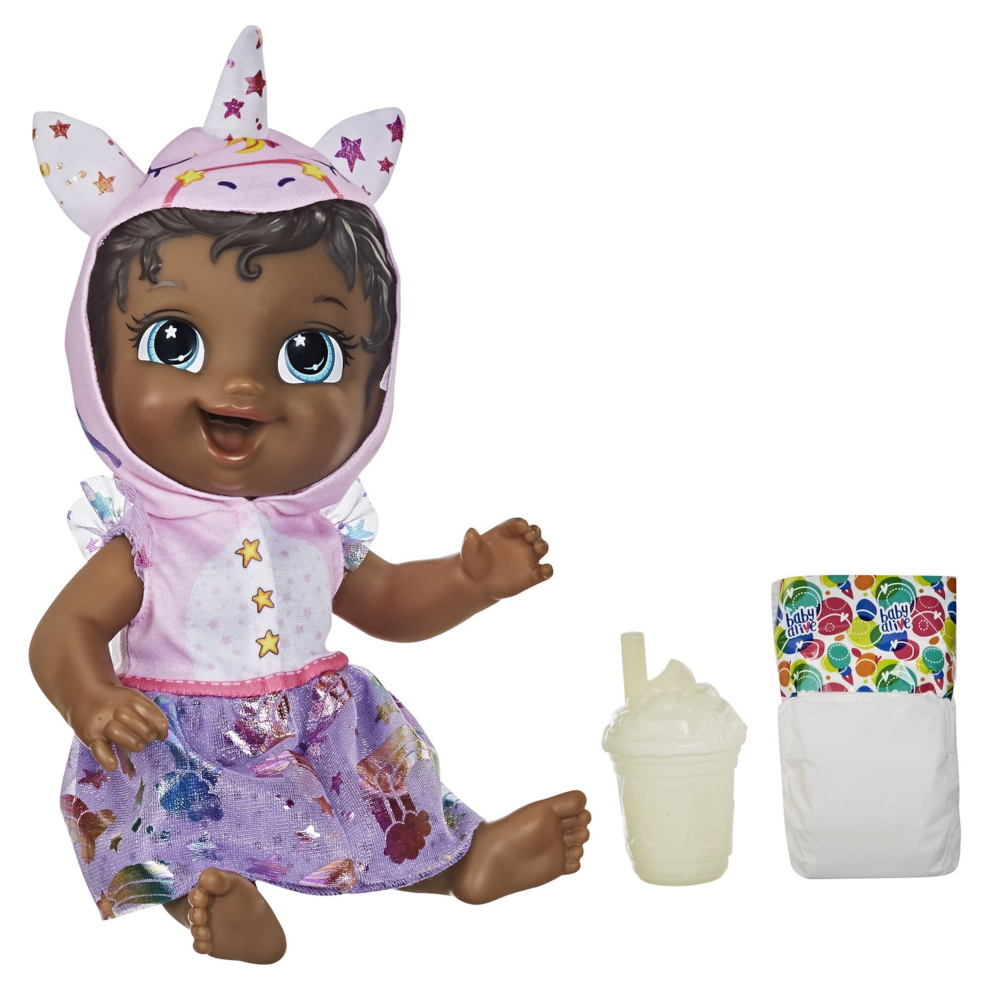 Baby Alive Muñeca de Granito Unicornio, Accesorios, para Niños a Partir de 3 Años Baby Alive