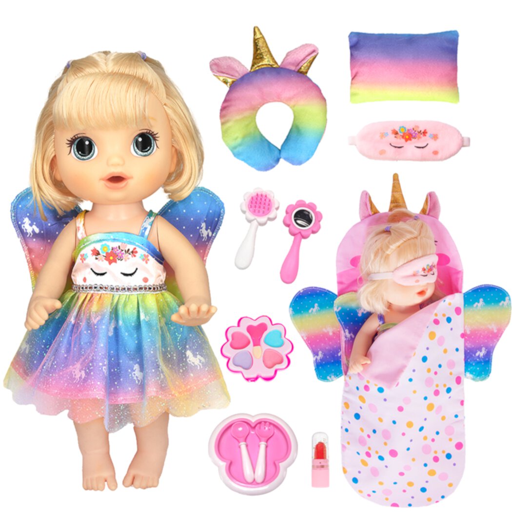 Doll Clothes Accessories for 10-12" Alive Baby Dolls 14-14.5" like Wellie Wishers Dolls (No Doll) Ebuddy