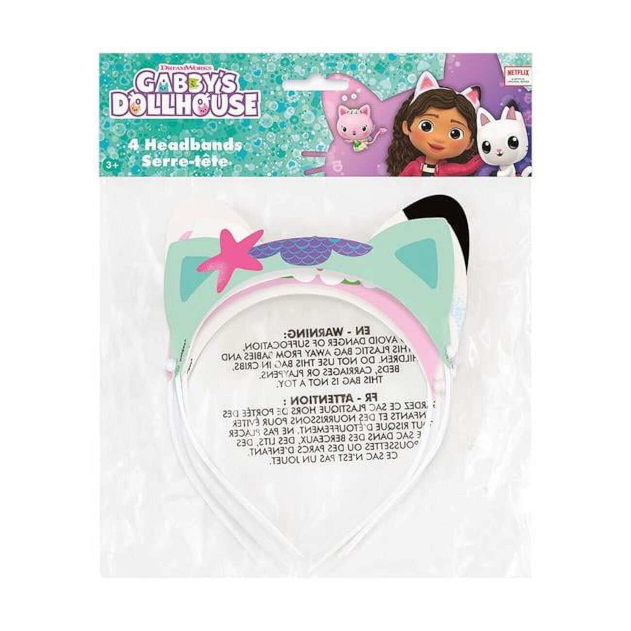 Gabby's Dollhouse Party Favor Headbands [4 per Pack] Unknown