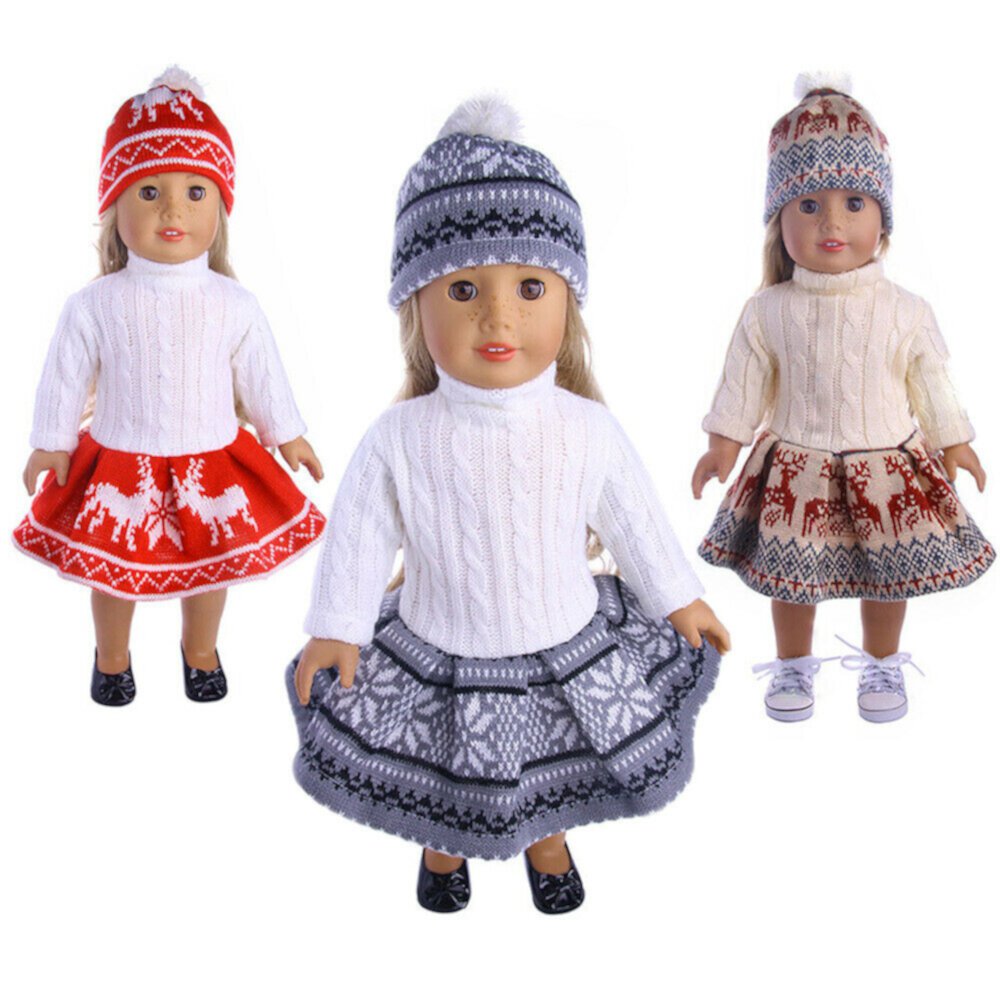 Outfit Dress Clothes for 18'' American Girl Our Generation My Life Doll Vigorbear