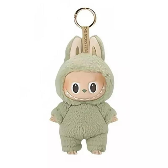 Exciting Macaron Plush Labubu Doll Keychain Gift Etciting Macaron Plush Dolls Figure Toy BoX YHJDKIOUS