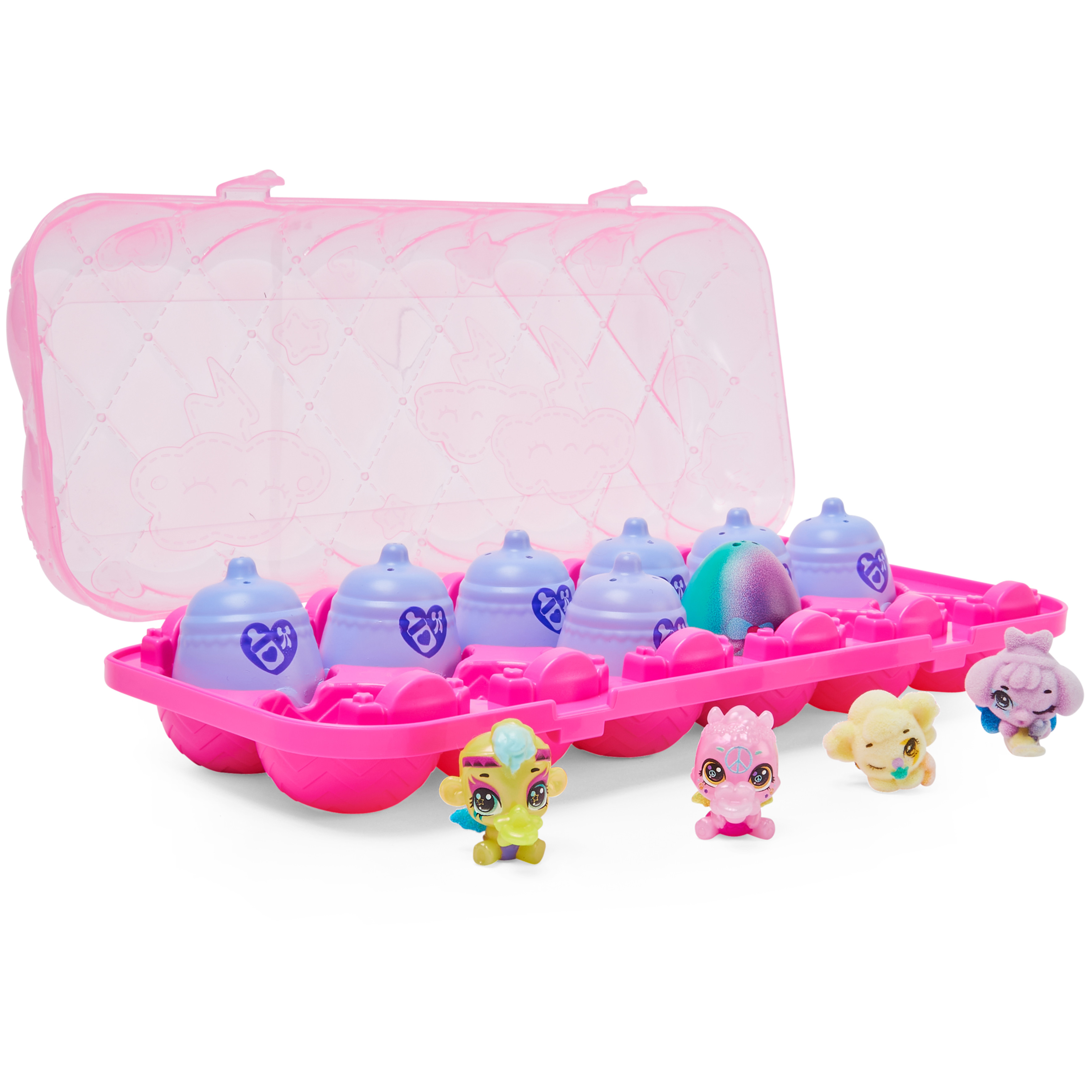 Hatchimals CollEGGtibles, Shimmer Babies 12-Pack Egg Carton Hatchimals