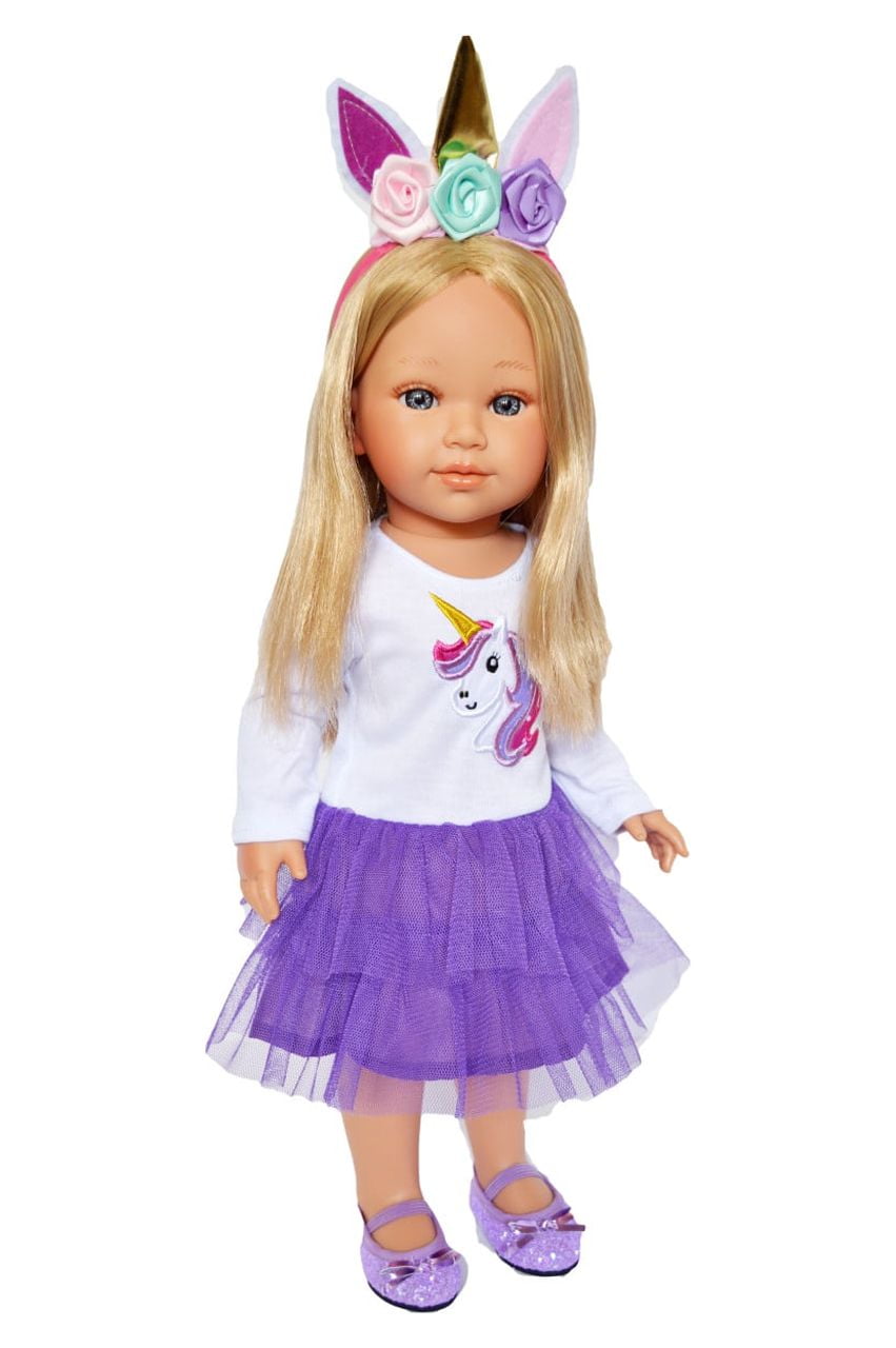 Purple Unicorn Outfit Fits 18 inch Dolls- Doll Clothes My Brittany's