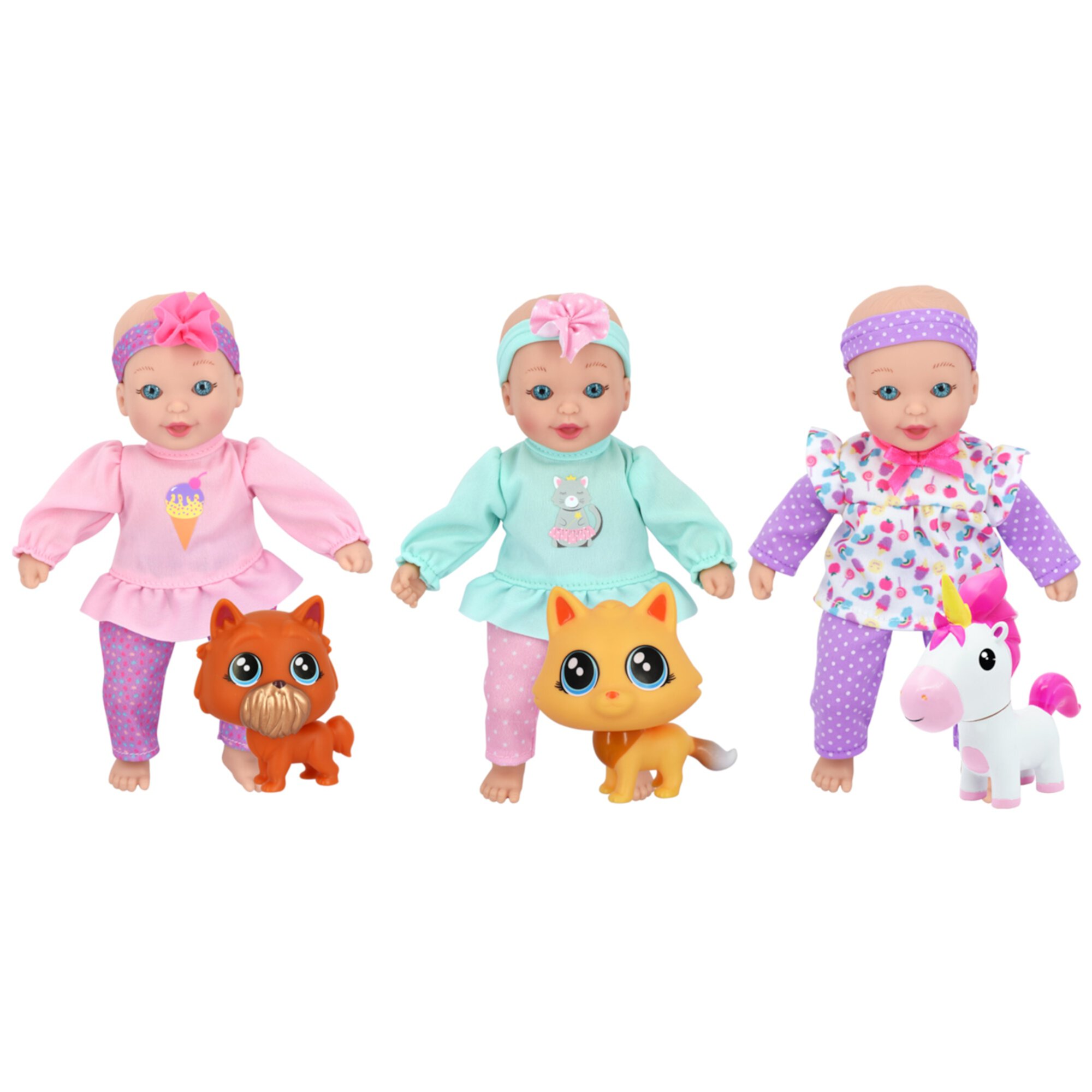 Little Sweeties Baby Doll with Pets Little Darlings