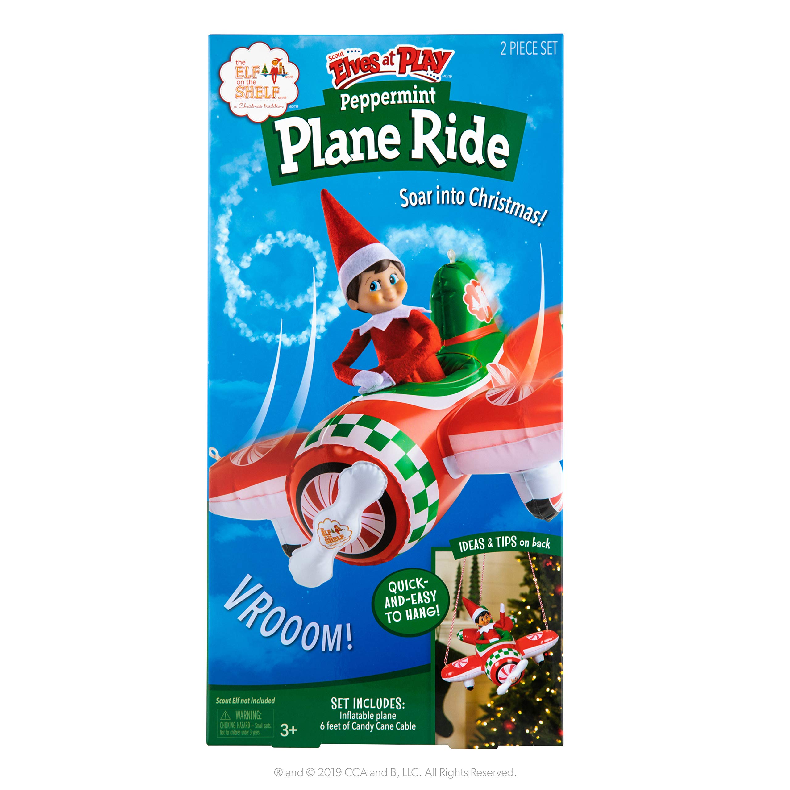 The Elf on the Shelf Peppermint Plane Ride (Elf Not Included) Visit the The Elf on the Shelf Store