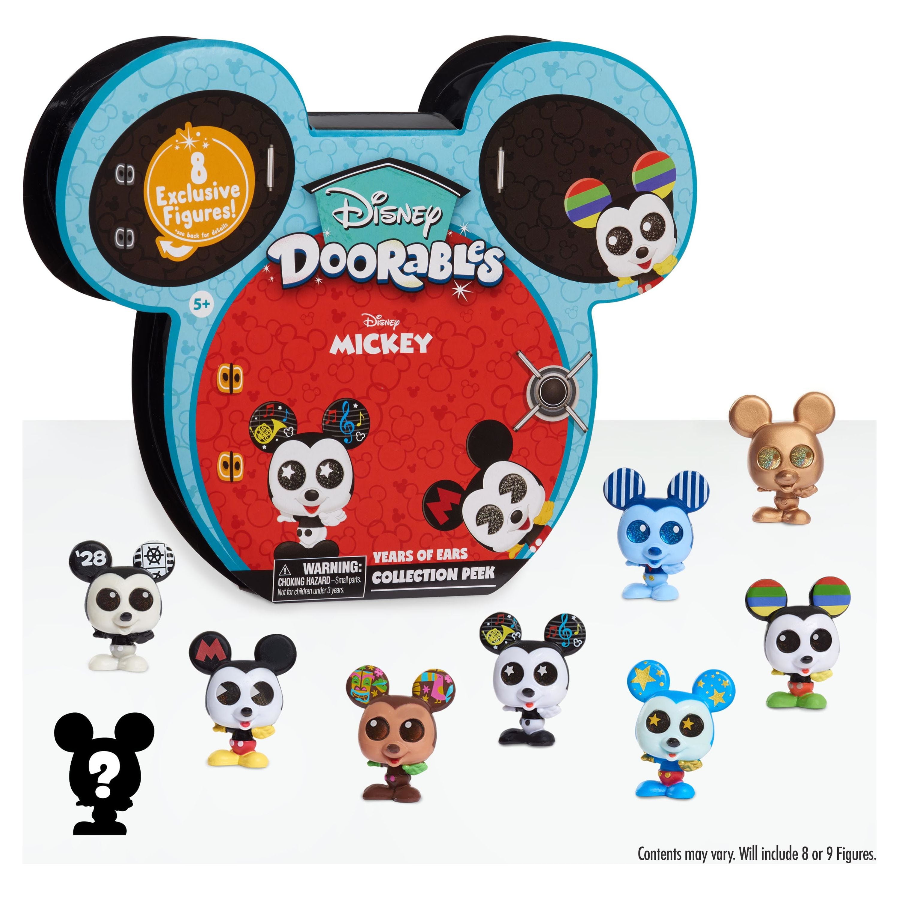 Just Play Disney Doorables Mickey Mouse Years of Ears Collection Peek, Styles May Vary, Preschool Ages 5 up Disney Doorables