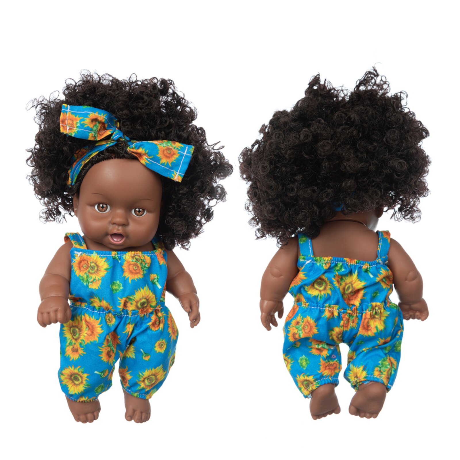 Toys 50% Off Clearance!Tarmeek Baby Doll Toys for Girls Age 3 4 5 6 7 Years Old,8Inch Black African Black Baby Cute Curly Black Baby Dolls Toy Birthday Gifts for Kids Tarmeek