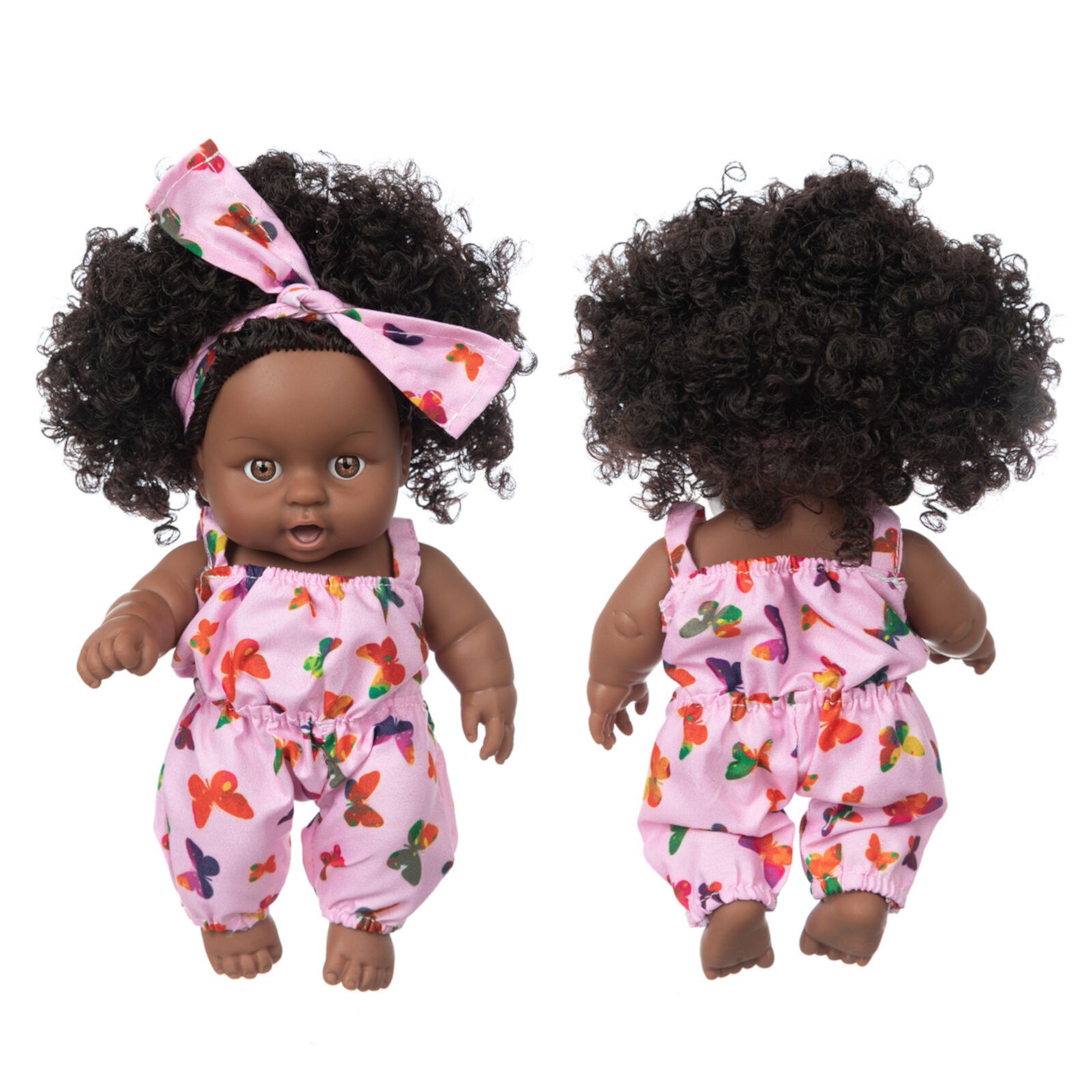 Toys 50% Off Clearance!Tarmeek Baby Doll Toys for Girls Age 3 4 5 6 7 Years Old,8Inch Black African Black Baby Cute Curly Black Baby Dolls Toy Birthday Gifts for Kids Tarmeek