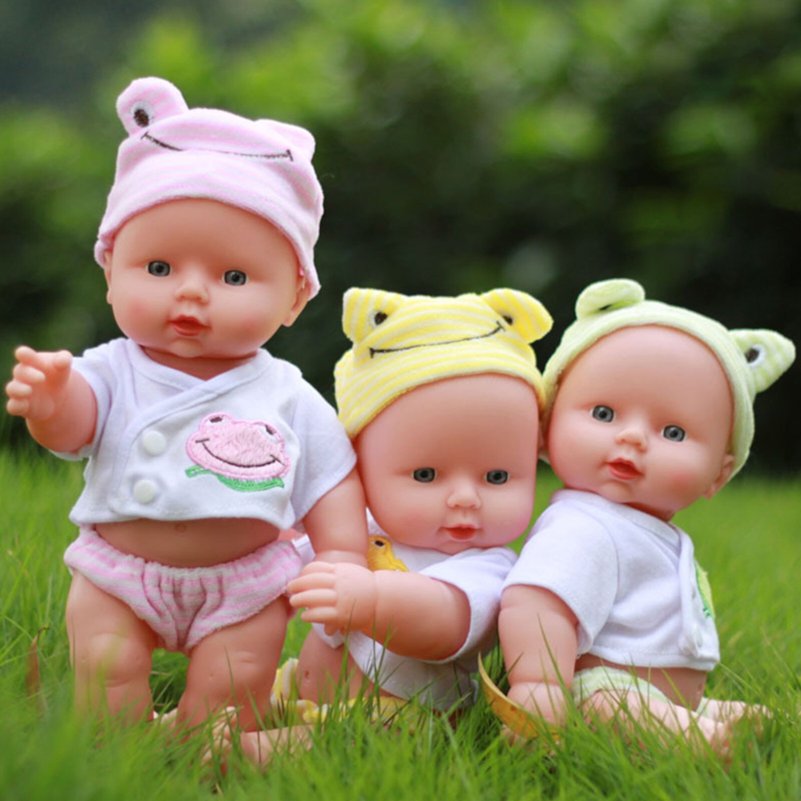 Toys 50% Off Clearance!Tarmeek Baby Dolls Toys for Toddlers,Baby Emulated Doll Soft Children Baby Doll Toys with Cloth for Girls Age 3 Years Old,Birthday Gifts for Kids Tarmeek