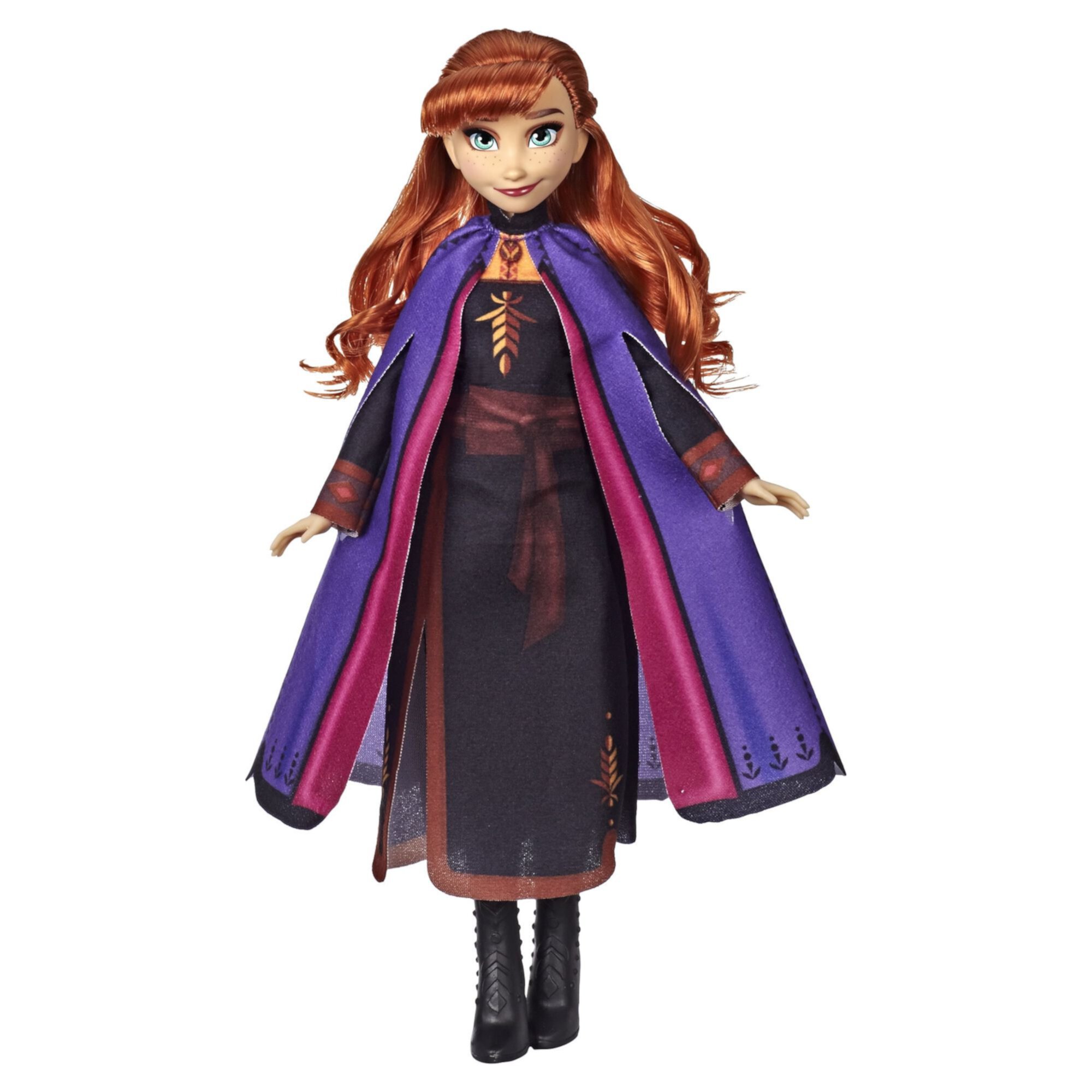 Disney Frozen 2 Anna Fashion Doll with Long Red Hair, Includes Movie Outfit Disney Frozen