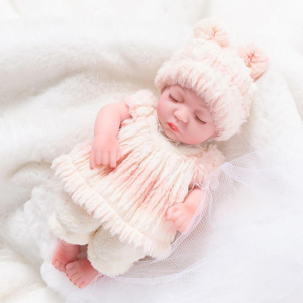 Toys 50% Off Clearance!Tarmeek Baby Dolls Toys for Toddlers,11 Inch Soft Reborn Baby Dolls Lifelike Sleeping Real Baby Dolls Newborn Toy for Girls Age 2 3 4 5 Years Old,Birthday Gifts for Kids Tarmeek