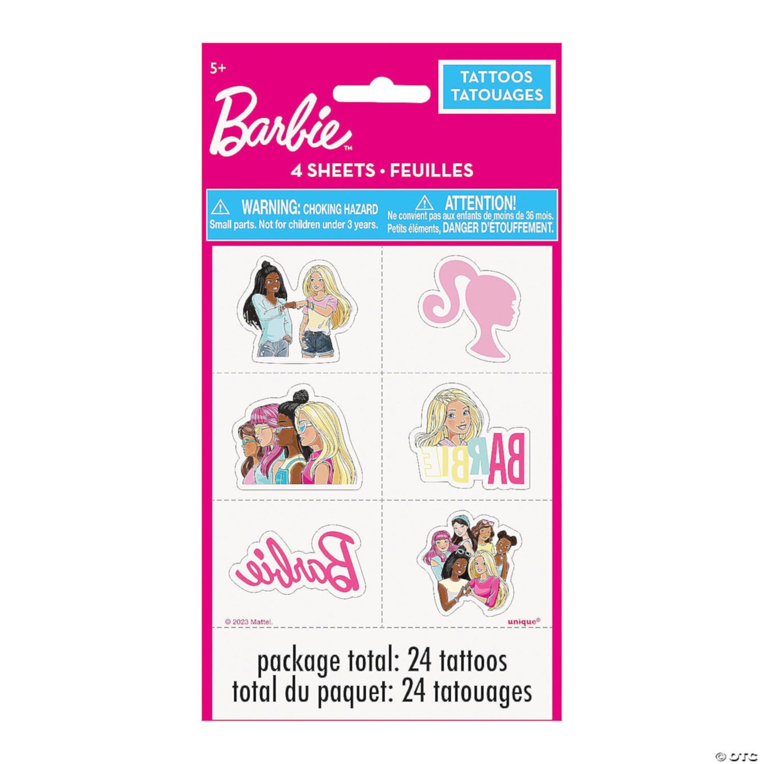 Barbie™ & Friends Temporary Tattoos - 24 Pc. Disney