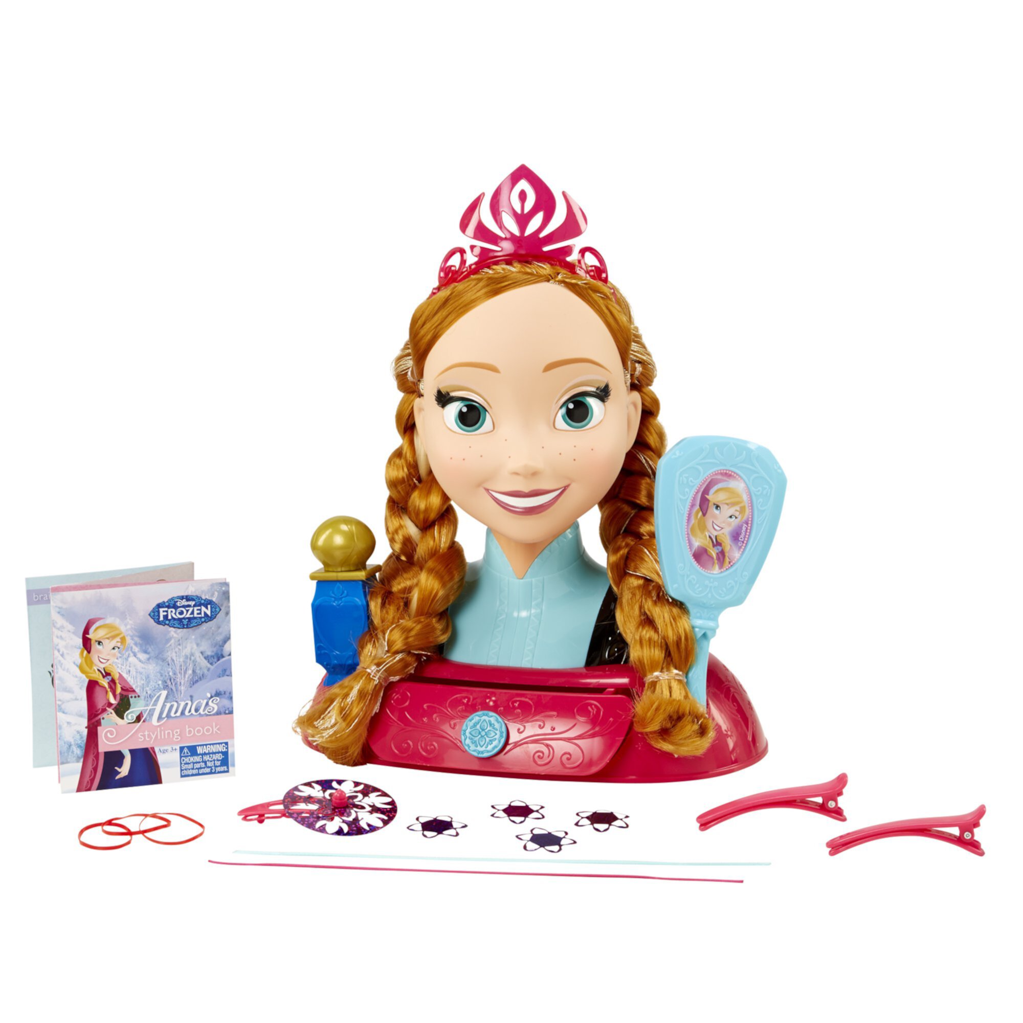 Frozen Anna Majestic Styling Head Disney