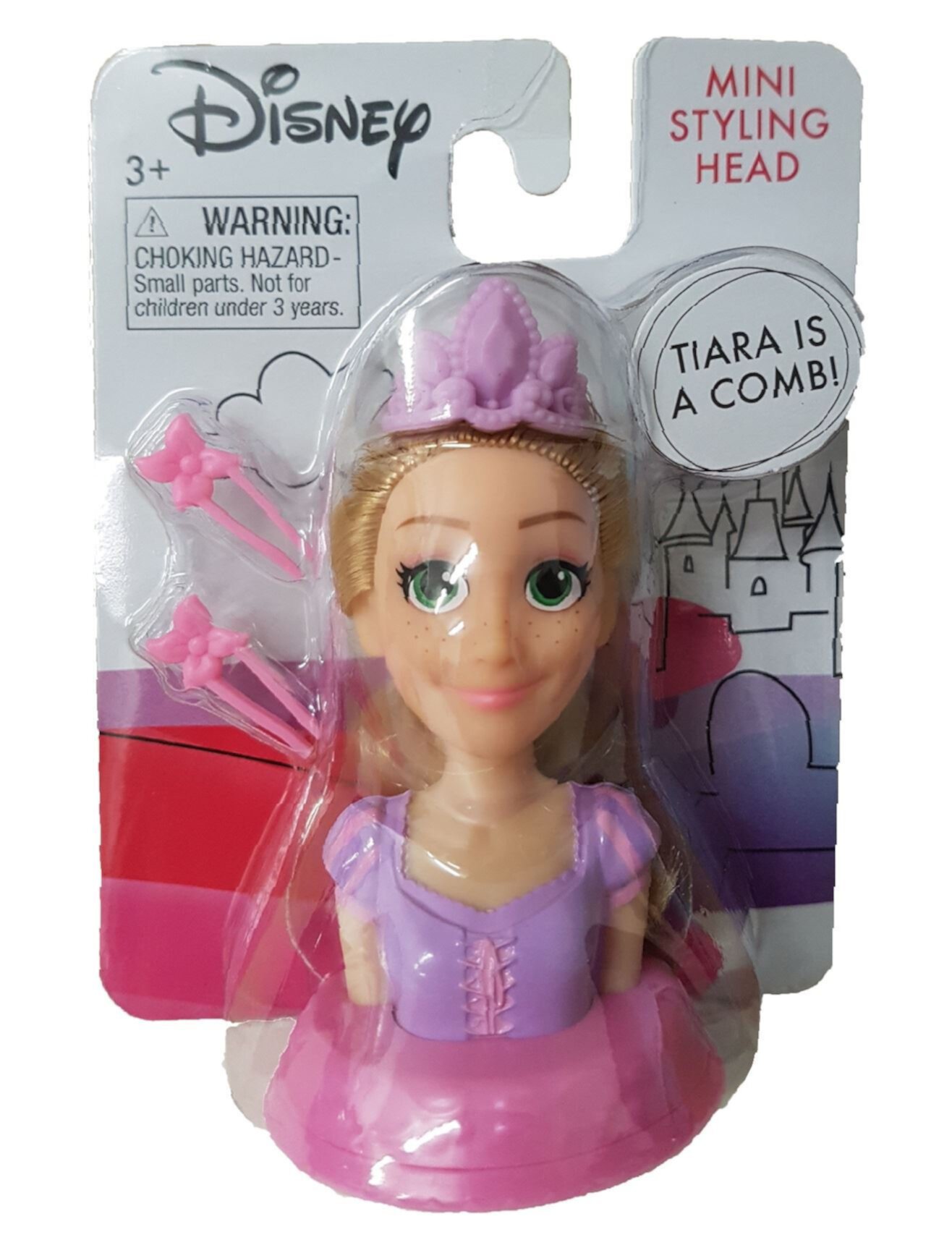 Disney Mini Styling Head - Rapunzel (Pink) (Dispatched From UK) Disney