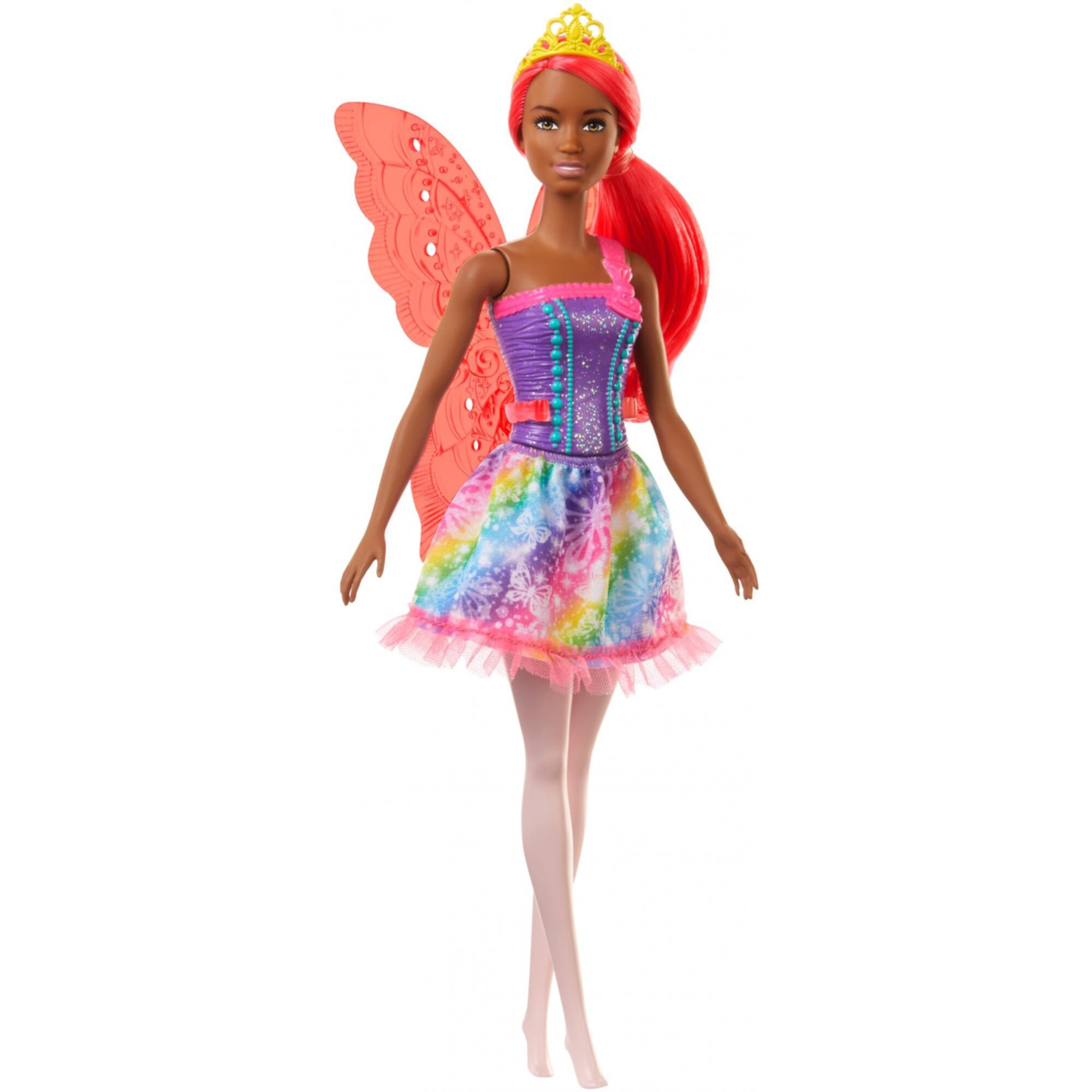 Barbie Dreamtopia Fairy Doll with Pink Hair, Removable Wings & Tiara Accessory Visit the Barbie Store