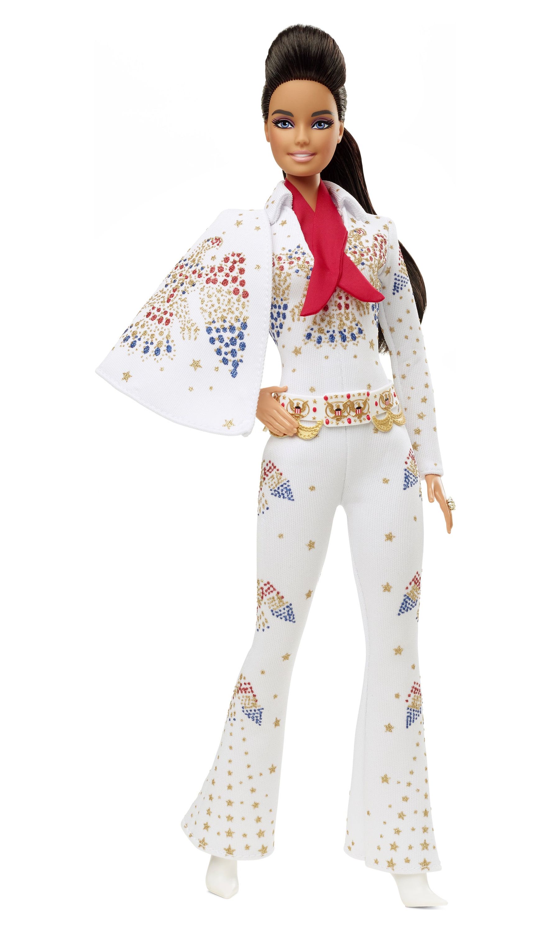 Barbie Signature Elvis Presley Collectible Barbie Doll Wearing "American Eagle" Jumpsuit Visit the Barbie Store