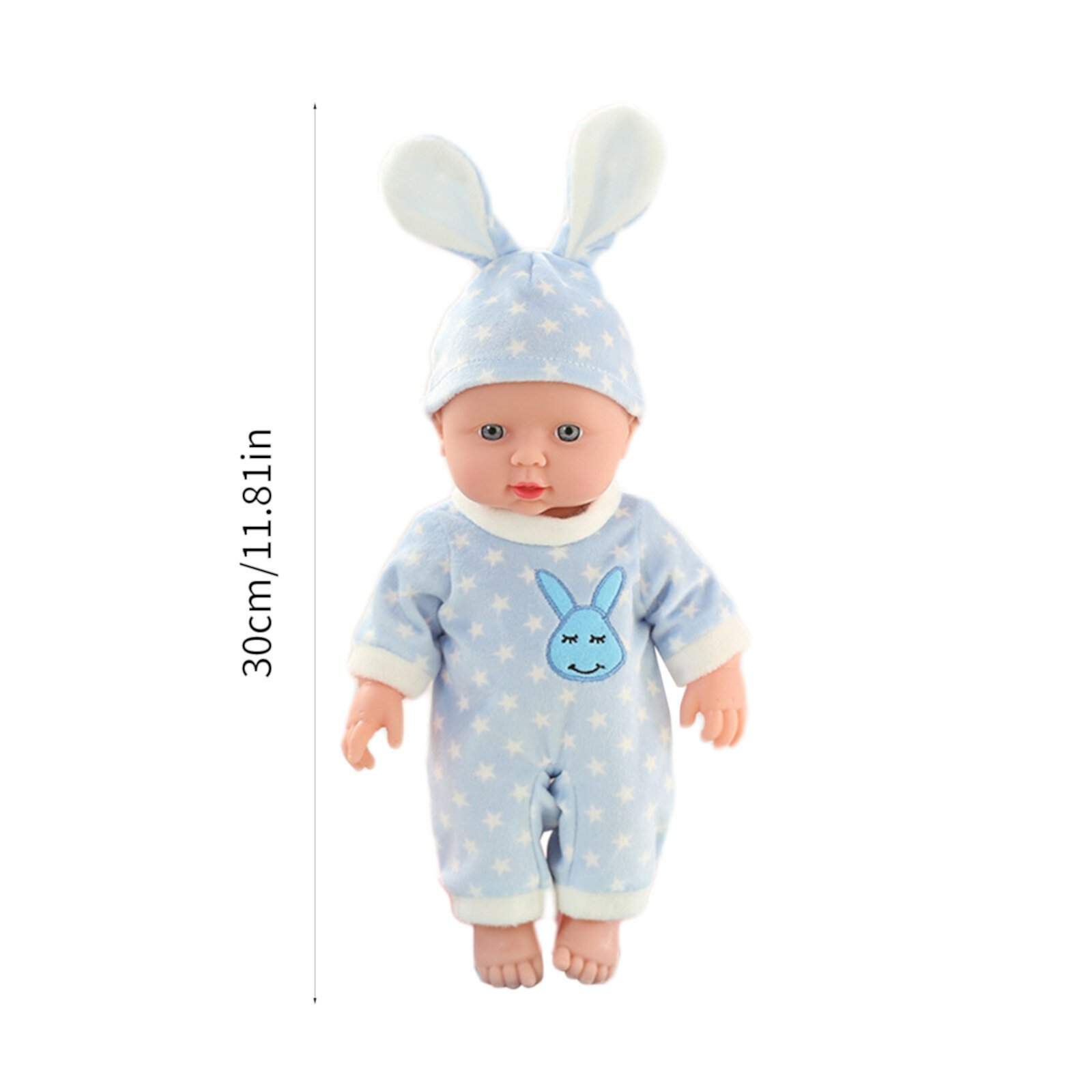 Tarmeek Baby Dolls Toys for Toddlers, 12 Inch Soft Reborn Baby Lifelike Real Baby Dolls with Cloth Accessories for 3 4 5 6 Year Old Girls Boys, Christmas Birthday Gifts for Kids Tarmeek